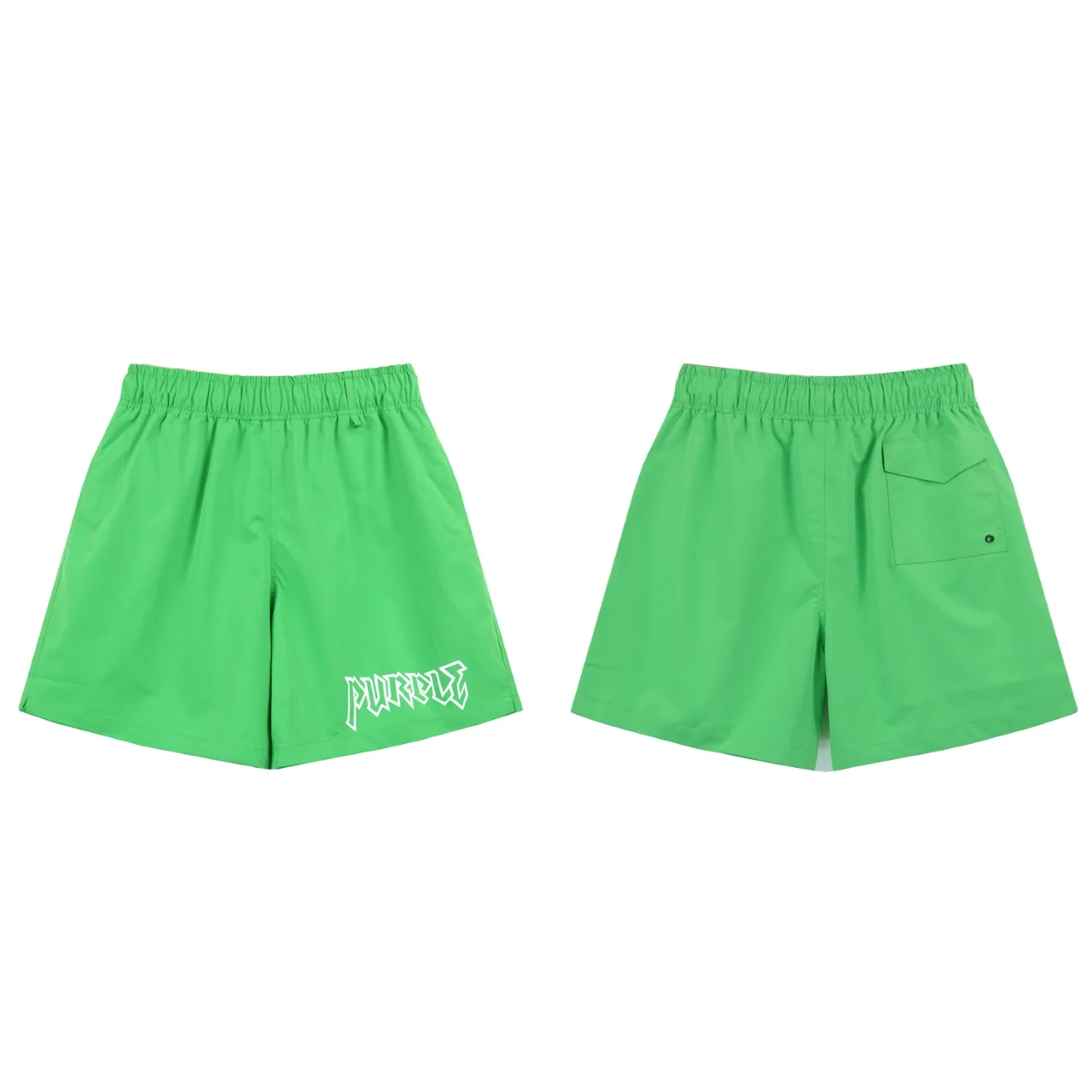 Logo Print Mesh-Lined Shorts D8212285 — view 3
