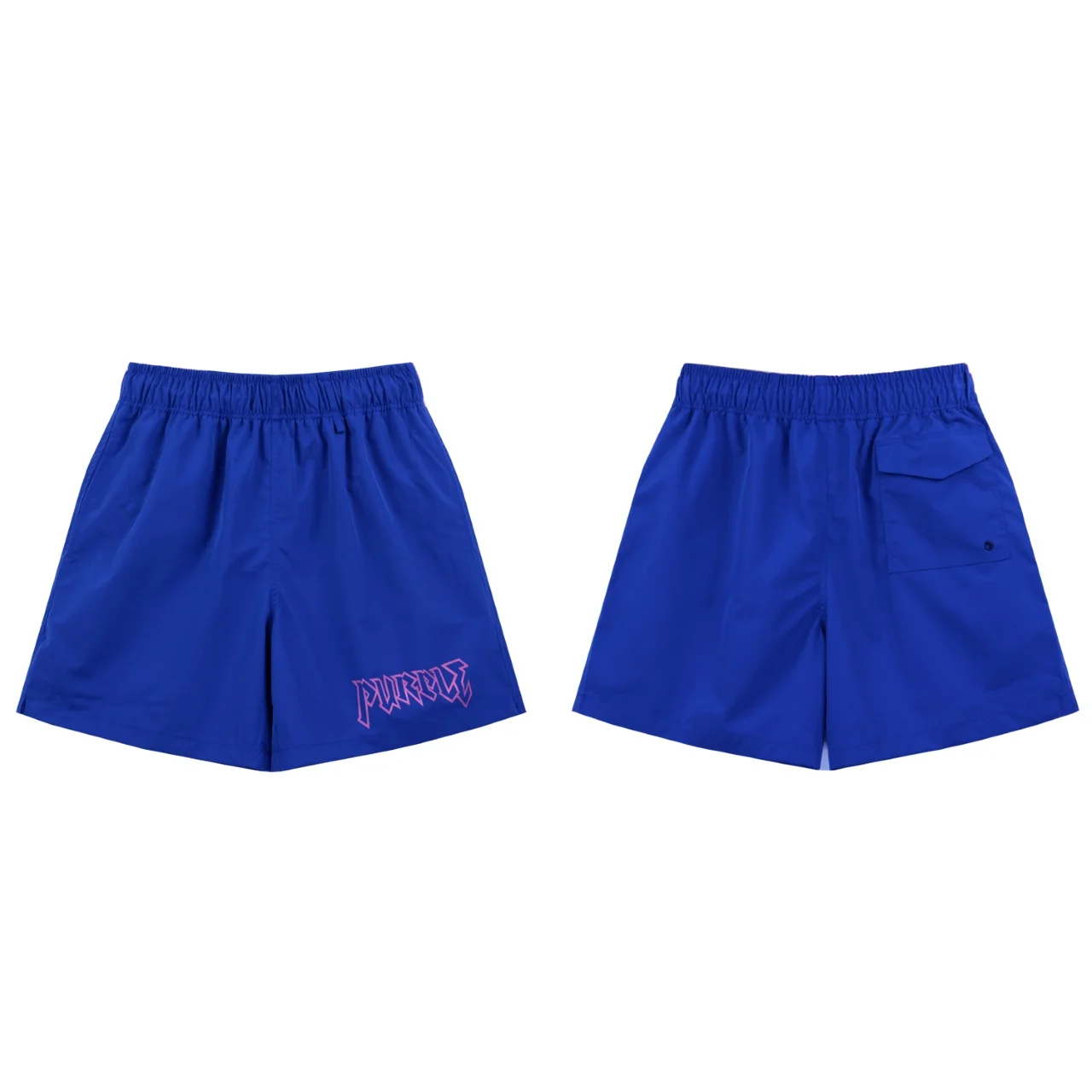 Logo Print Mesh-Lined Shorts D8212285 — view 5