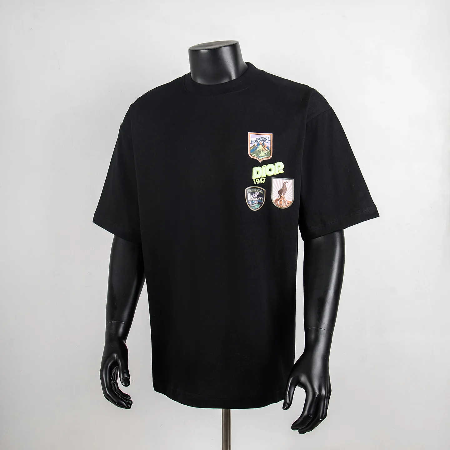 Lifestyle Patch Embroidered Cotton T-Shirt D11912722