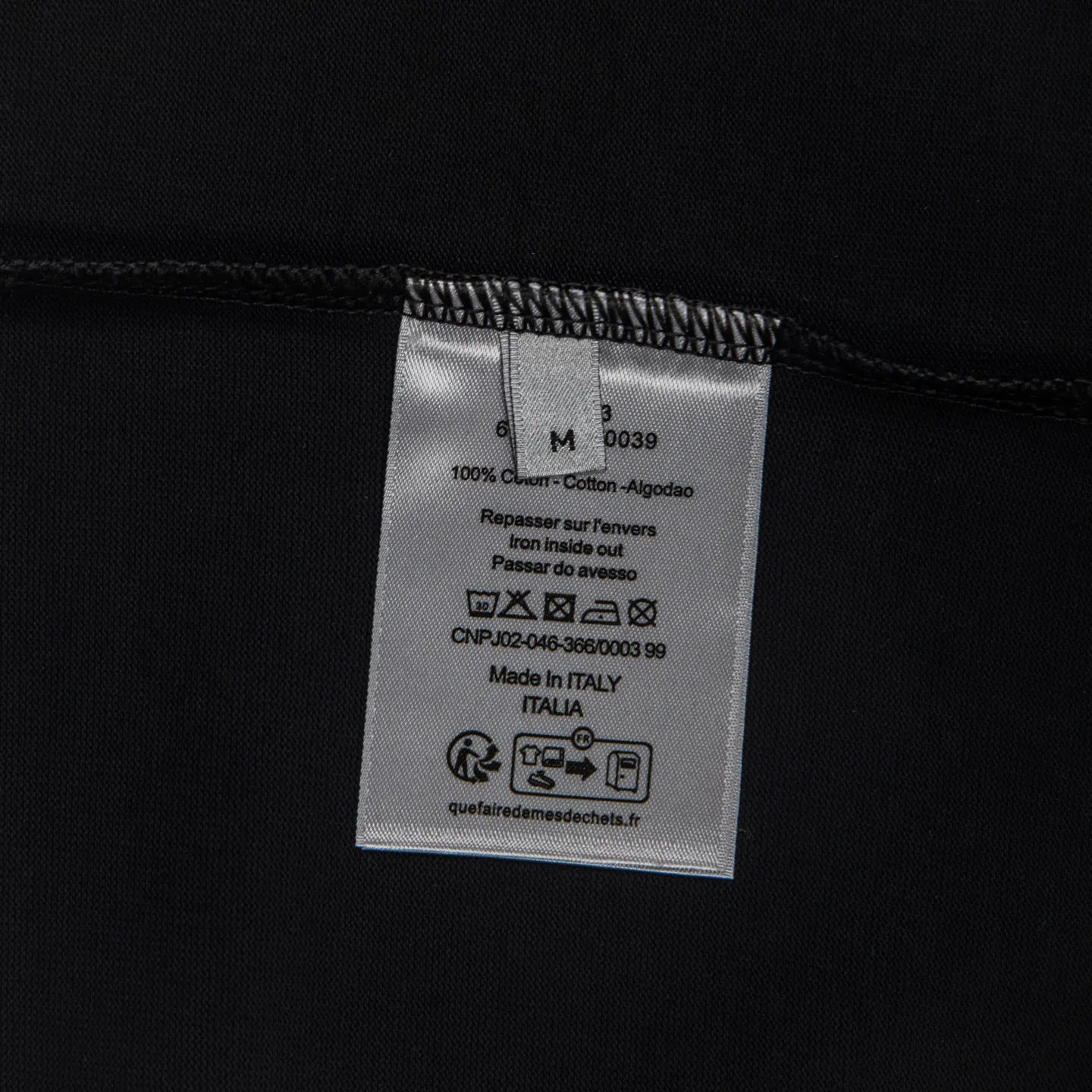 Lifestyle Patch Embroidered Cotton T-Shirt D11912722 — view 9