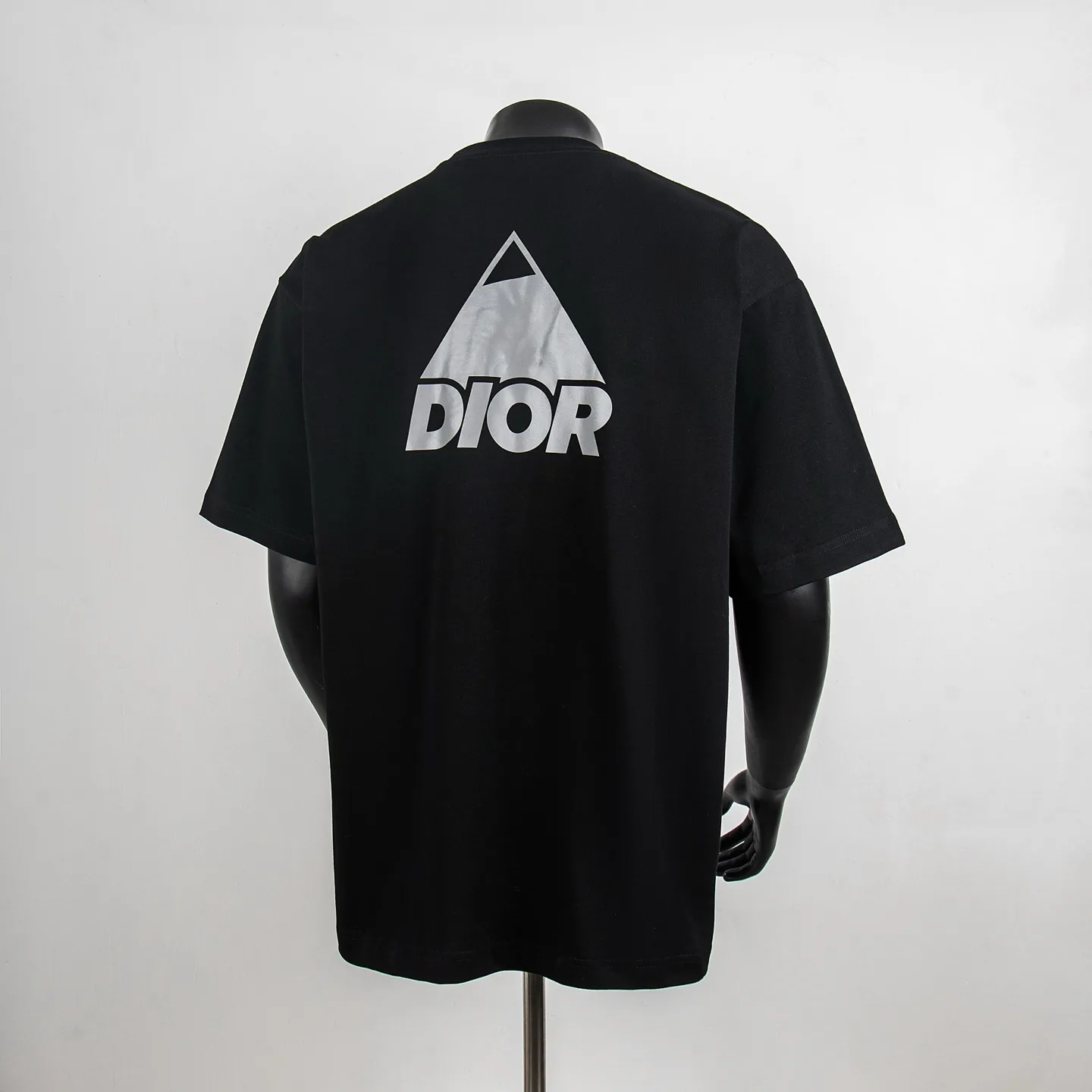 Reflective Logo Cotton Jersey T-Shirt D11512720 — view 2