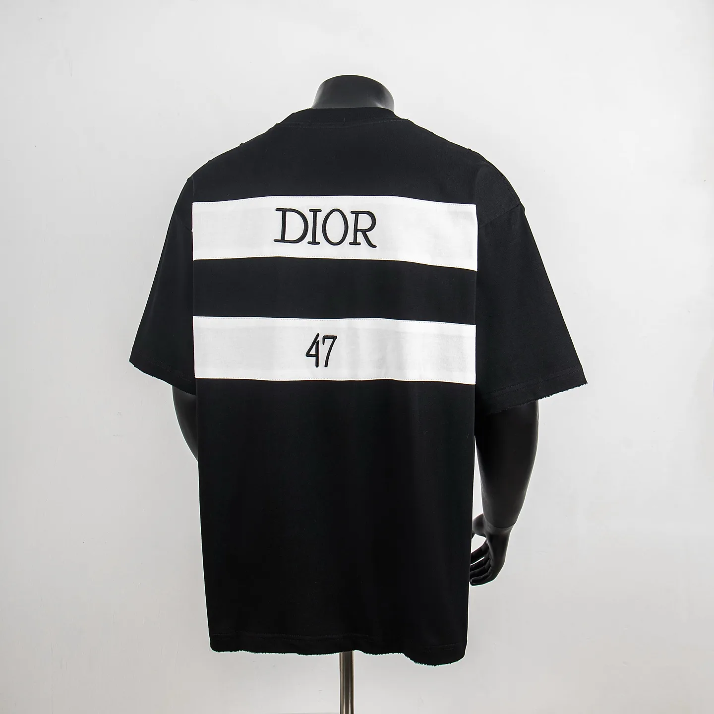 Dior 47 Embroidered Cotton T-Shirt D12512718 — view 2