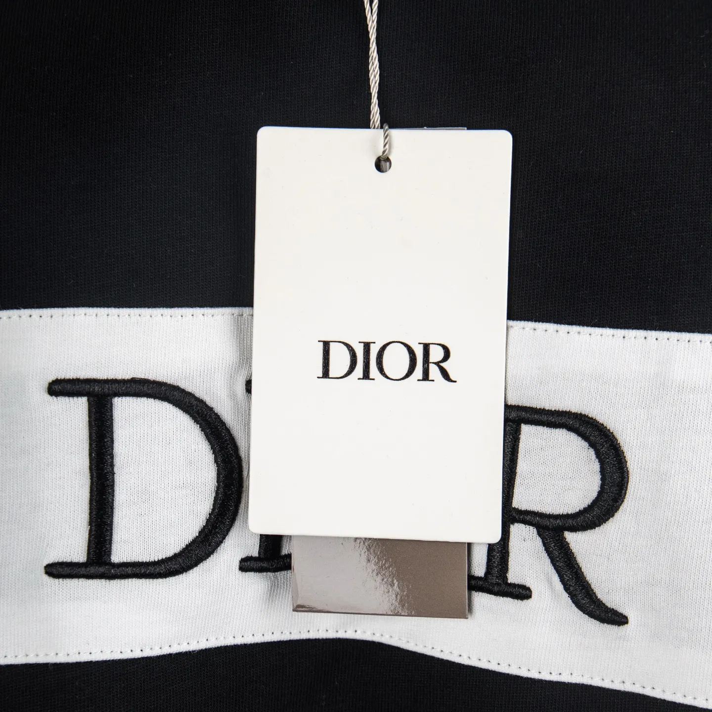 Dior 47 Embroidered Cotton T-Shirt D12512718 — view 7