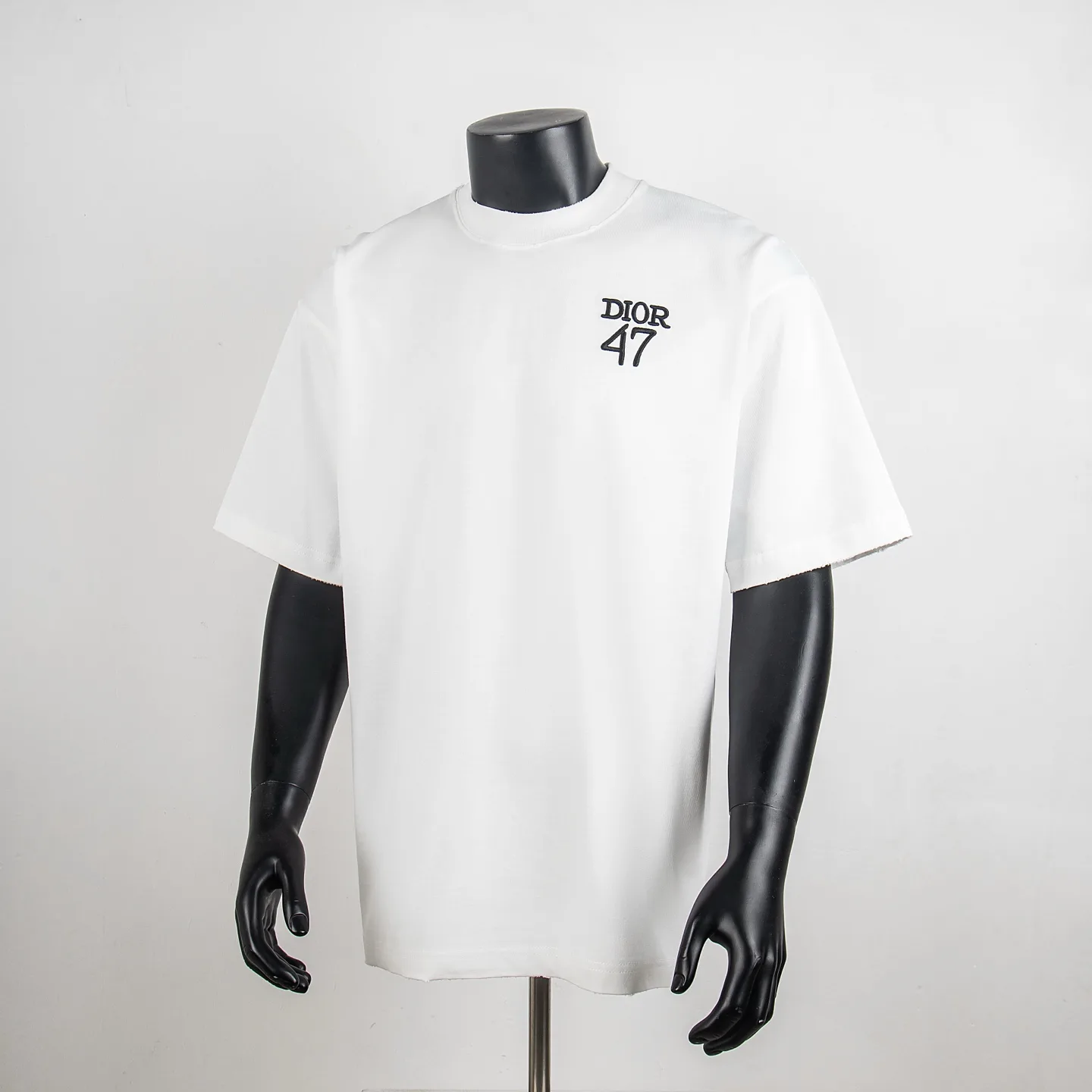 Dior 47 Embroidered Cotton T-Shirt D12512719