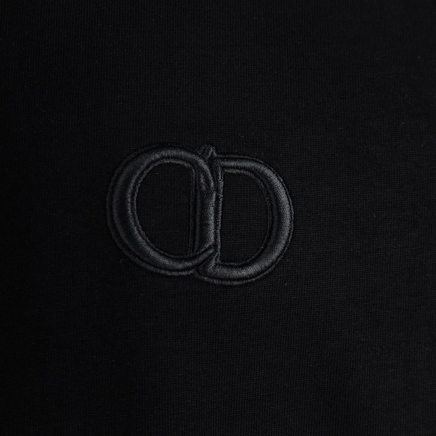 CD Icon Embroidered Cotton T-Shirt D11512710 — view 5
