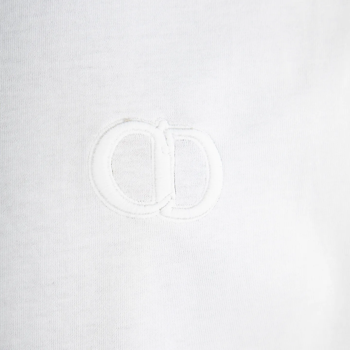 CD Icon Embroidered Cotton T-Shirt D11512711 — view 5
