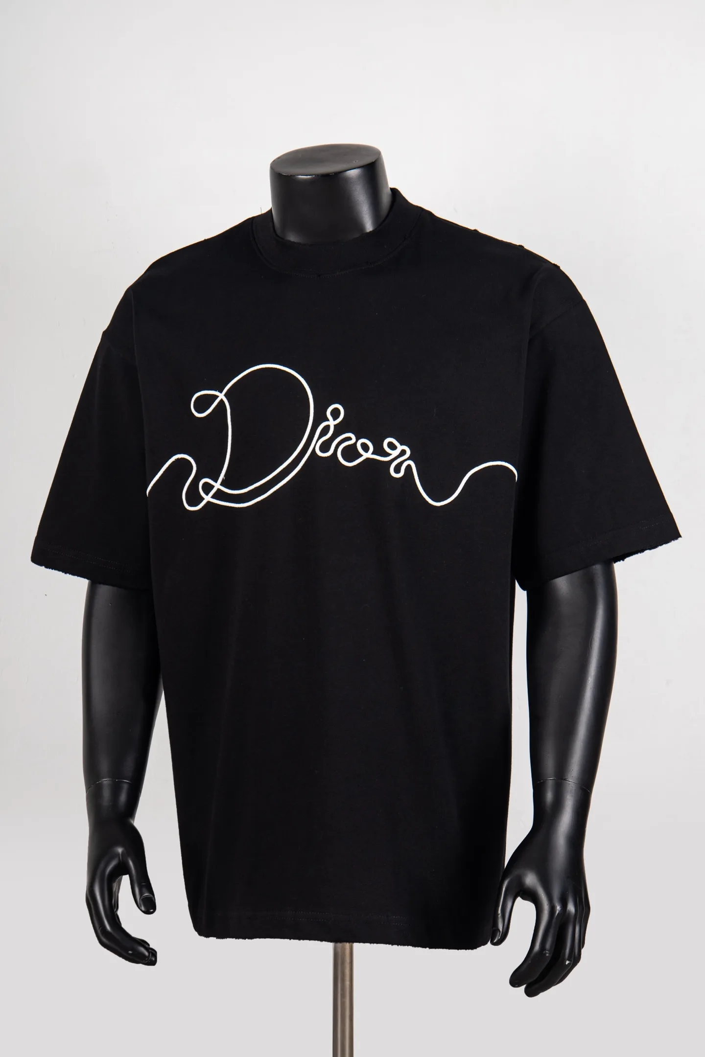 Embroidered Logo Cotton Jersey T-Shirt D11912680