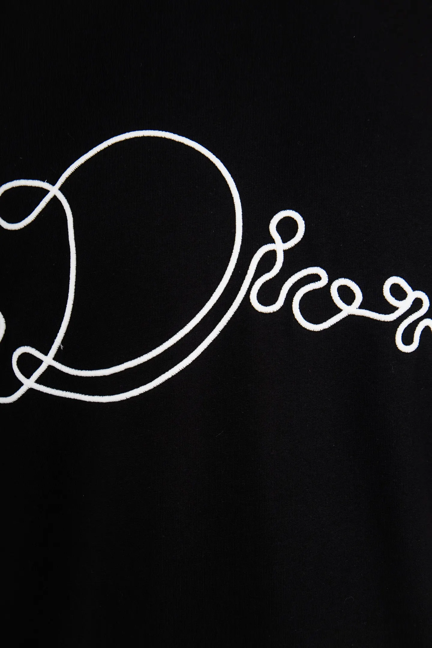 Embroidered Logo Cotton Jersey T-Shirt D11912680 — view 4