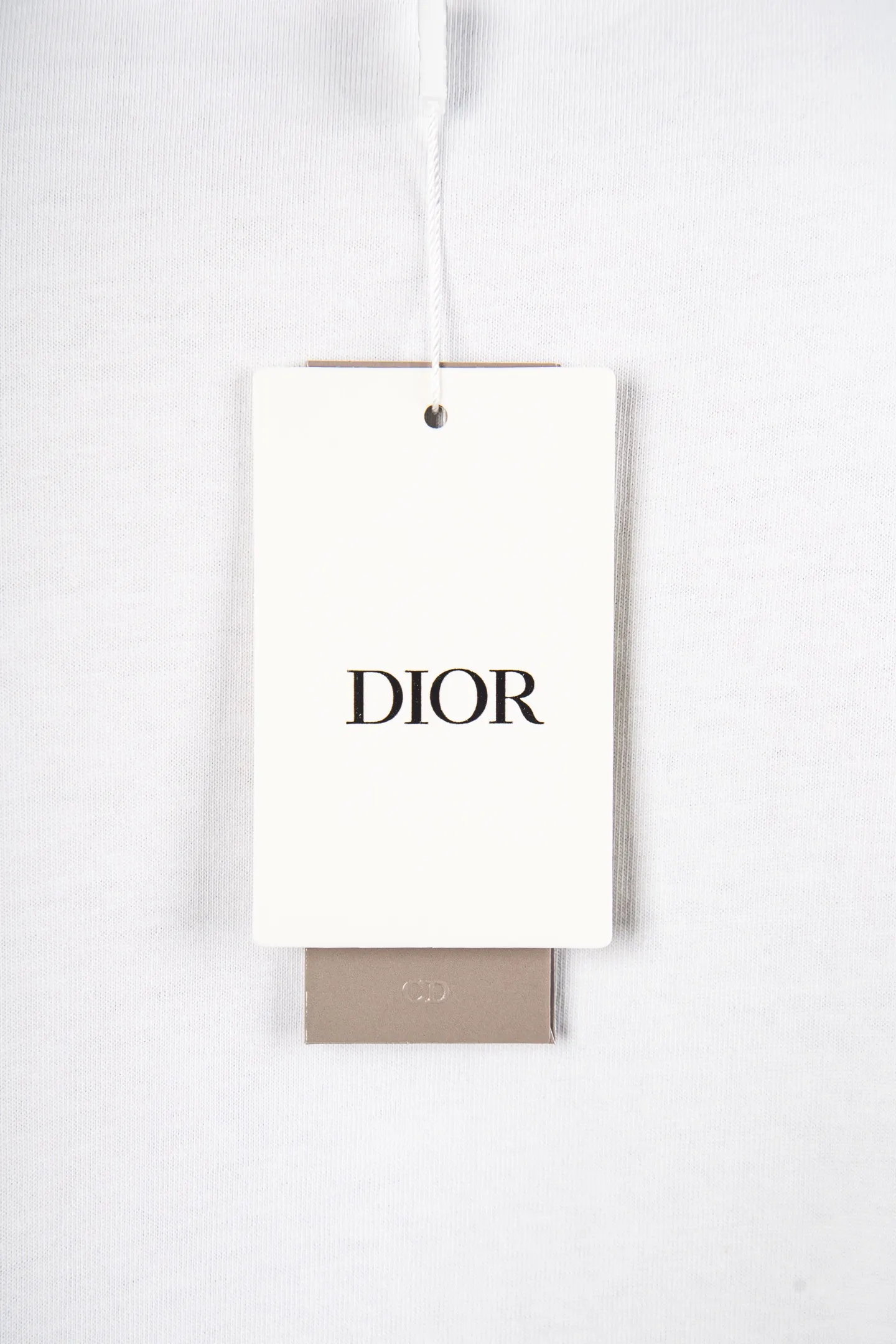 Embroidered Logo Cotton T-Shirt D11912681 — view 9
