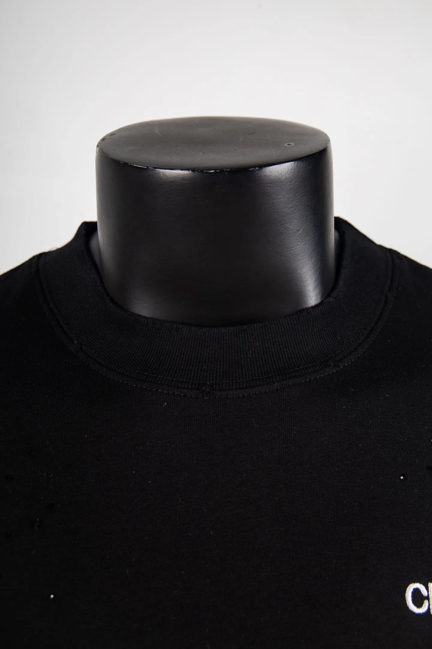 Rhinestone Embroidered Logo T-Shirt D12512682 — view 3