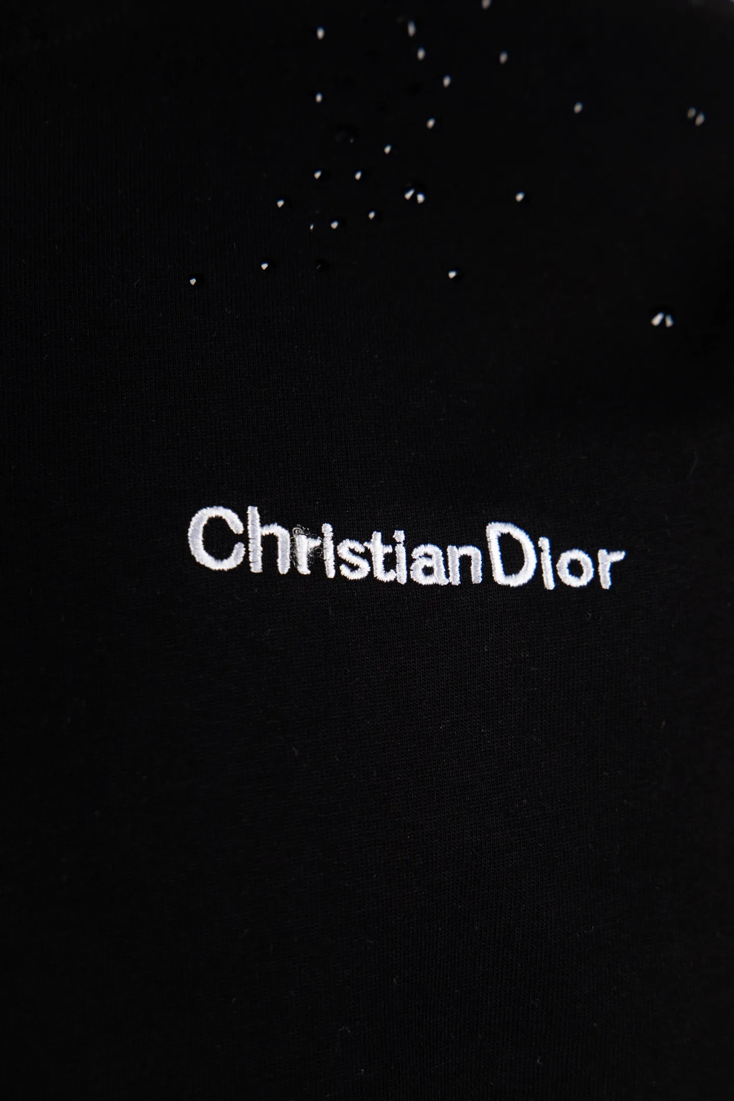 Rhinestone Embroidered Logo T-Shirt D12512682 — view 5