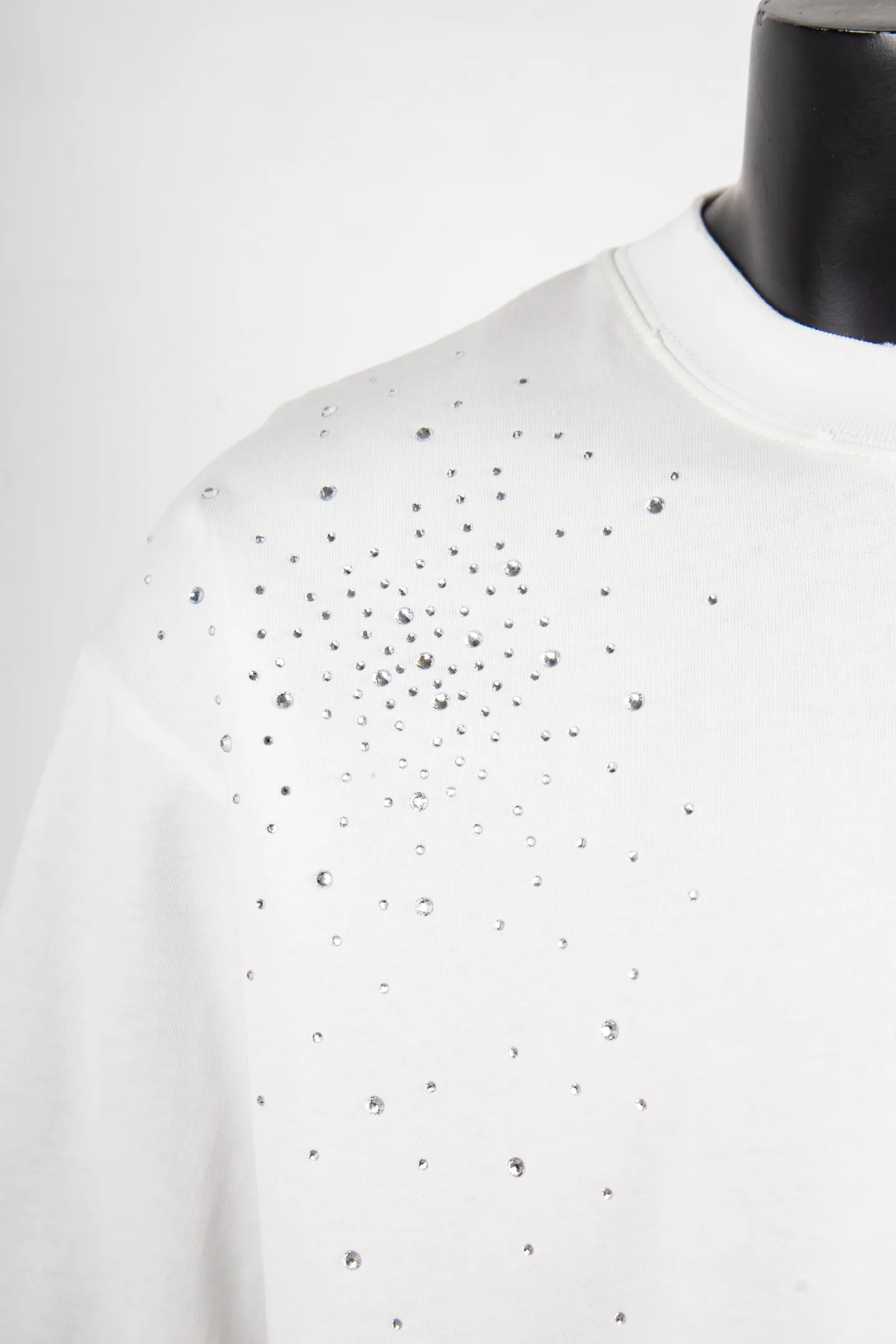 Embellished Logo Cotton T-Shirt D12512683 — view 6