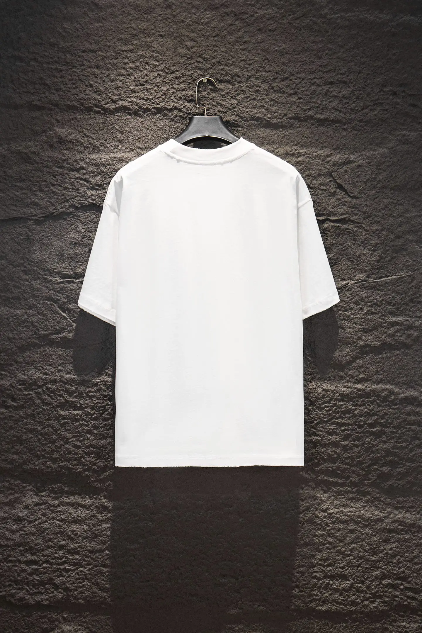 Embroidered Distressed Oversized T-Shirt D12915471 — view 2
