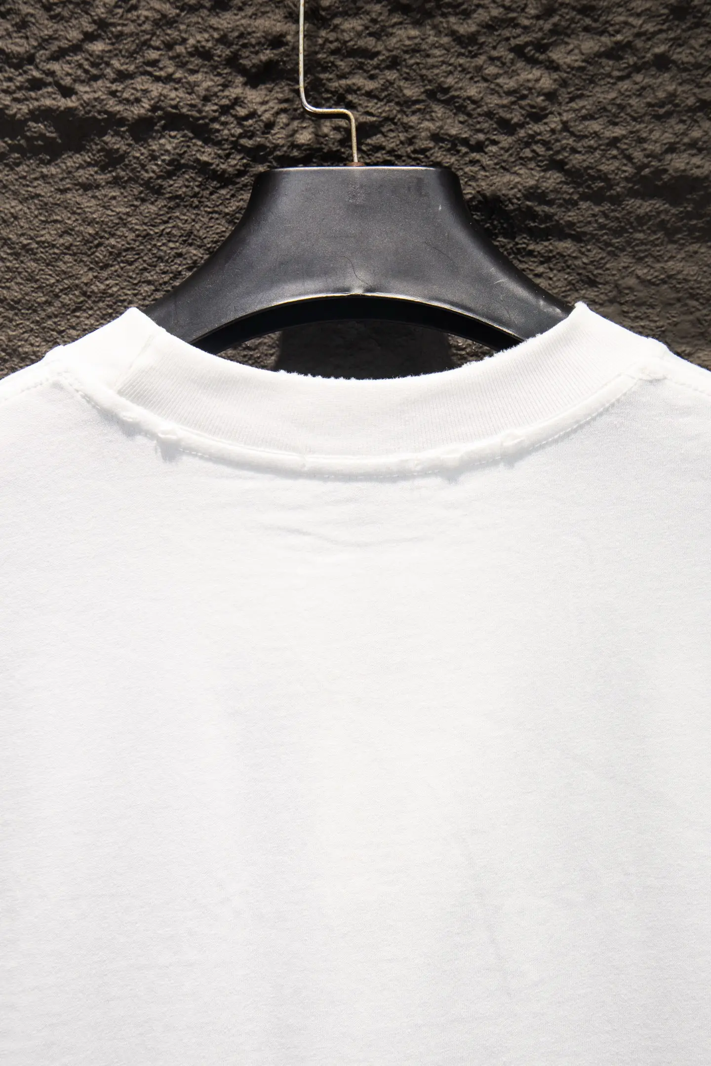 Embroidered Distressed Oversized T-Shirt D12915471 — view 7