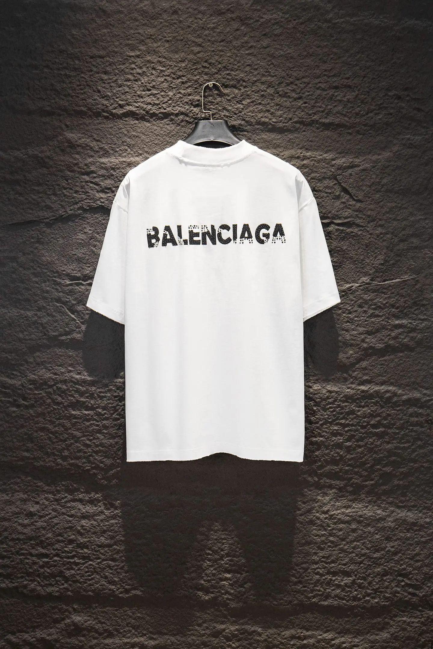 Distressed Embellished Oversized T-Shirt D12515398 — view 2