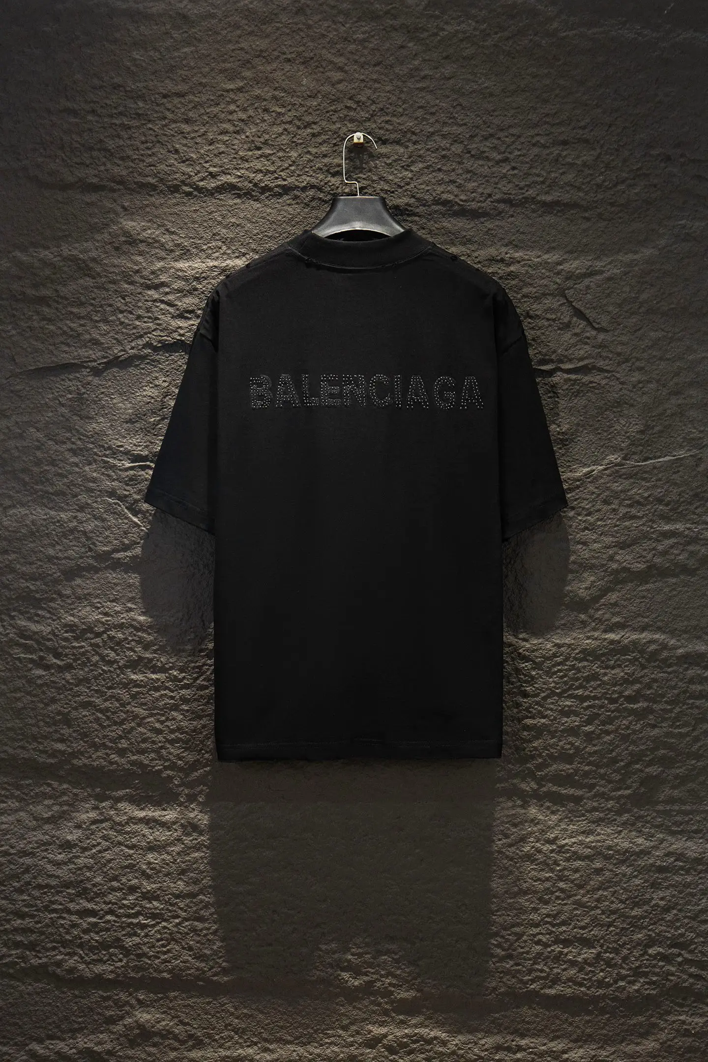 Embellished Logo Oversized Cotton T-Shirt D12515399 — view 2