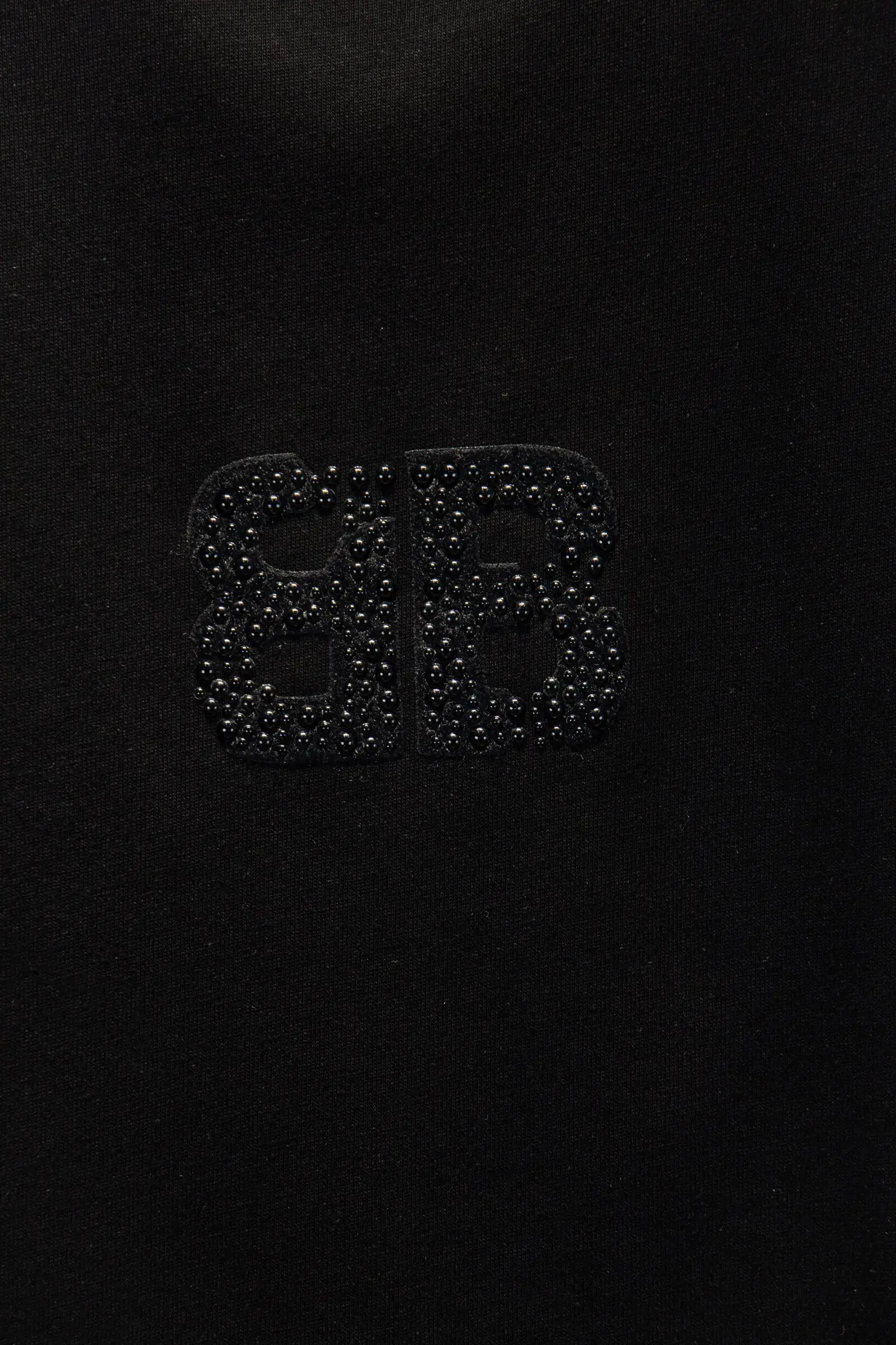 Embellished Logo Oversized Cotton T-Shirt D12515399 — view 4
