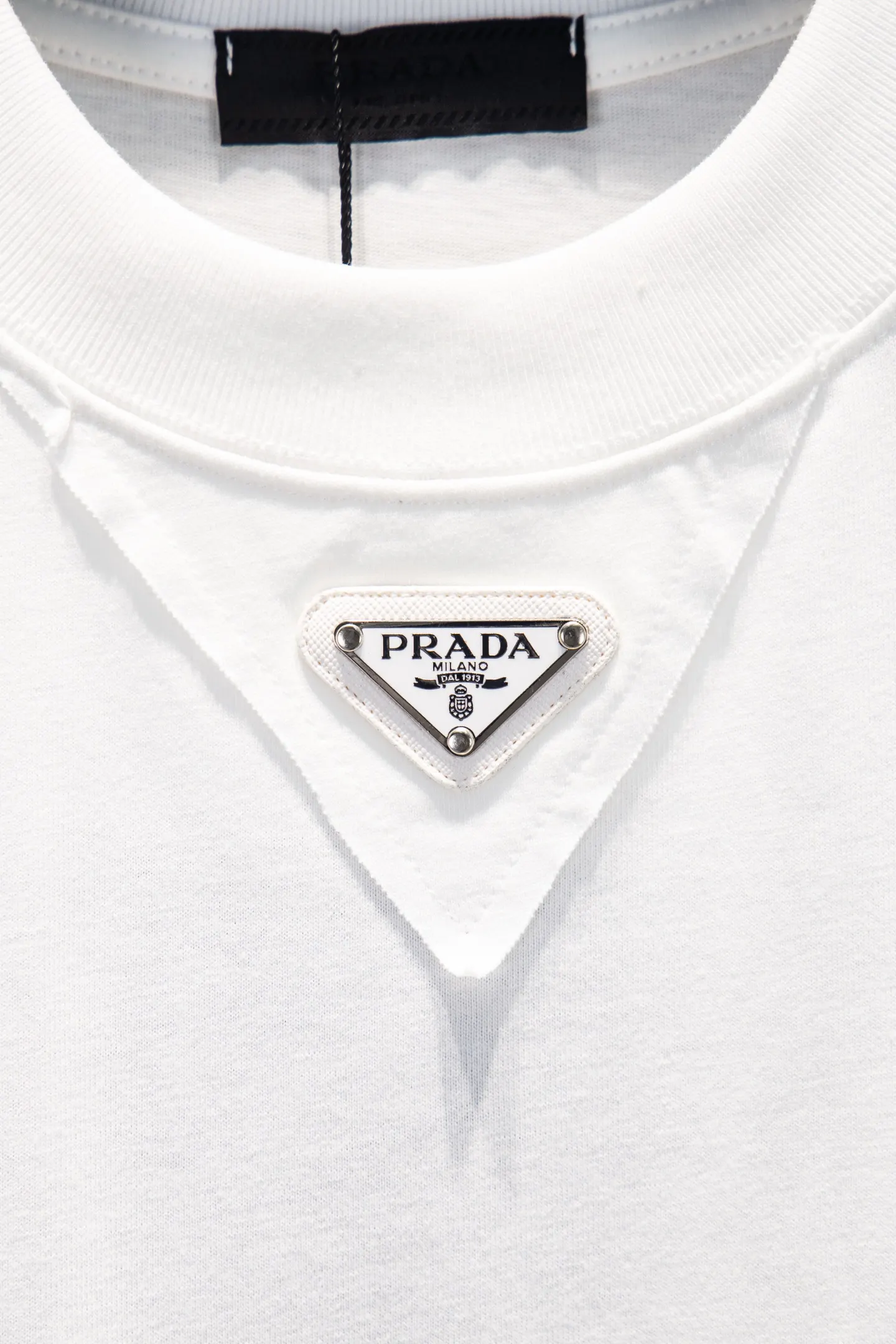 Logo-Appliqué Oversized Cotton T-Shirt D12915481 — view 4