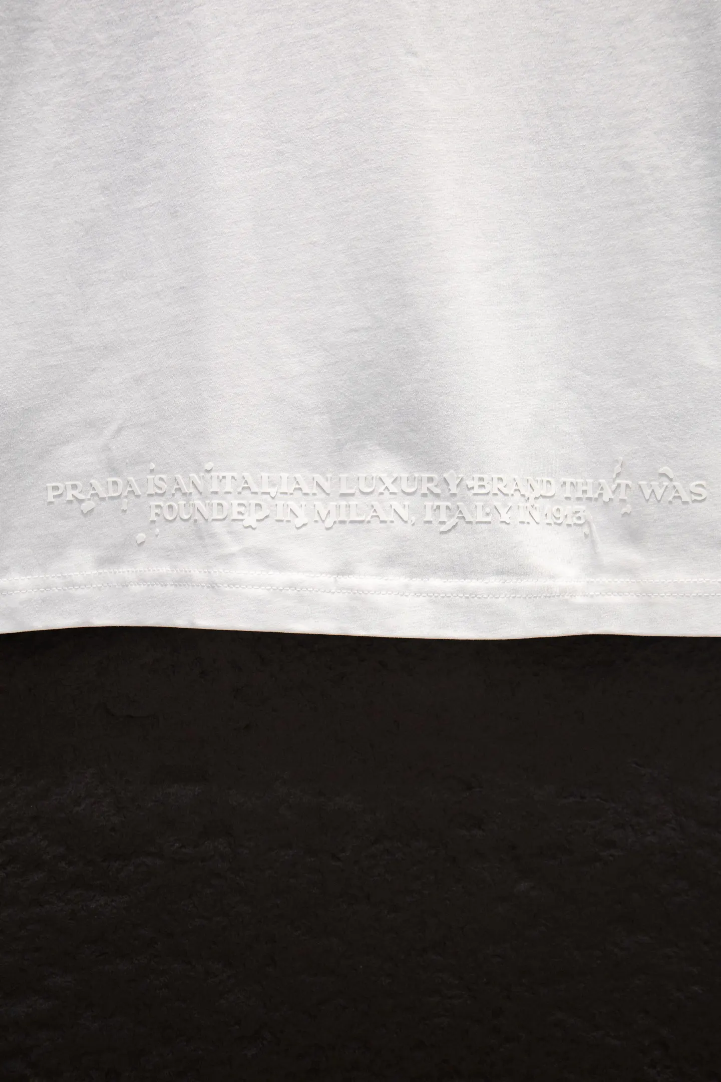 Logo-Appliqué Oversized Cotton T-Shirt D12915481 — view 7