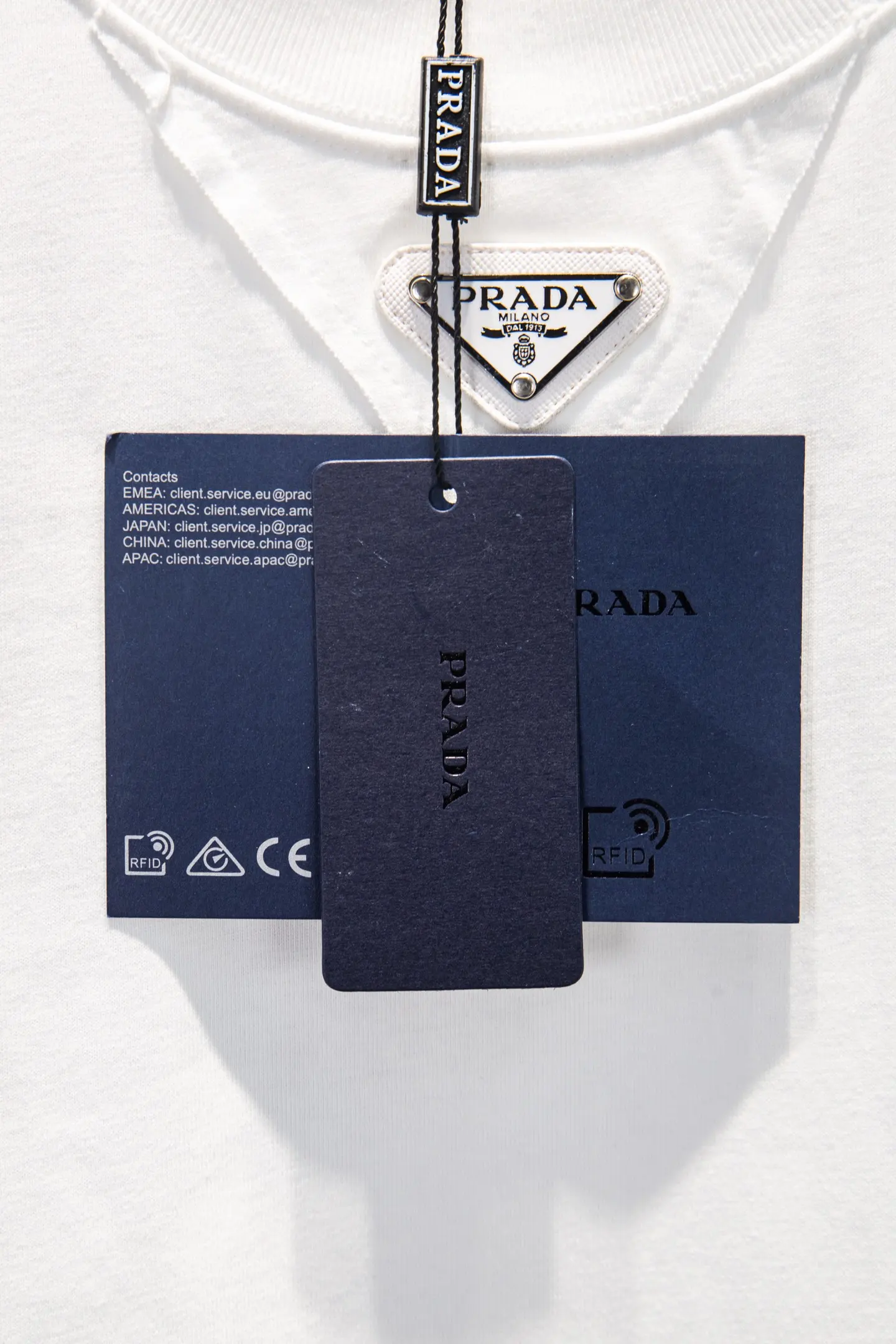Logo-Appliqué Oversized Cotton T-Shirt D12915481 — view 8