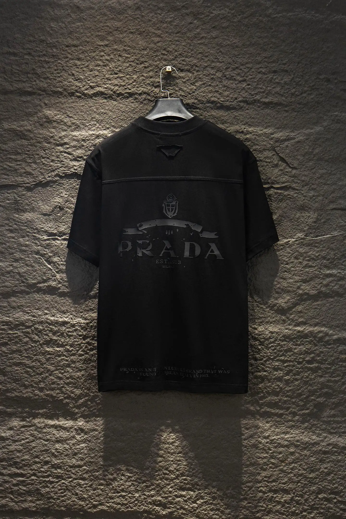 Logo-Print Panelled Cotton-Blend T-Shirt D12915482