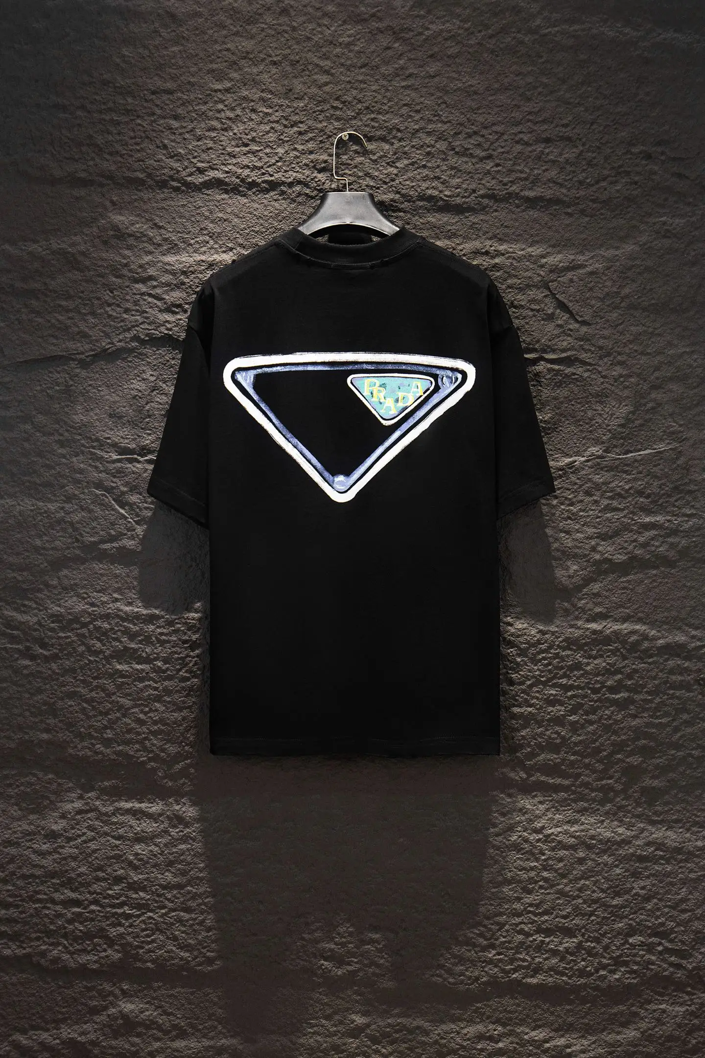 Graffiti Logo Oversized Cotton T-Shirt D12515480 — view 2