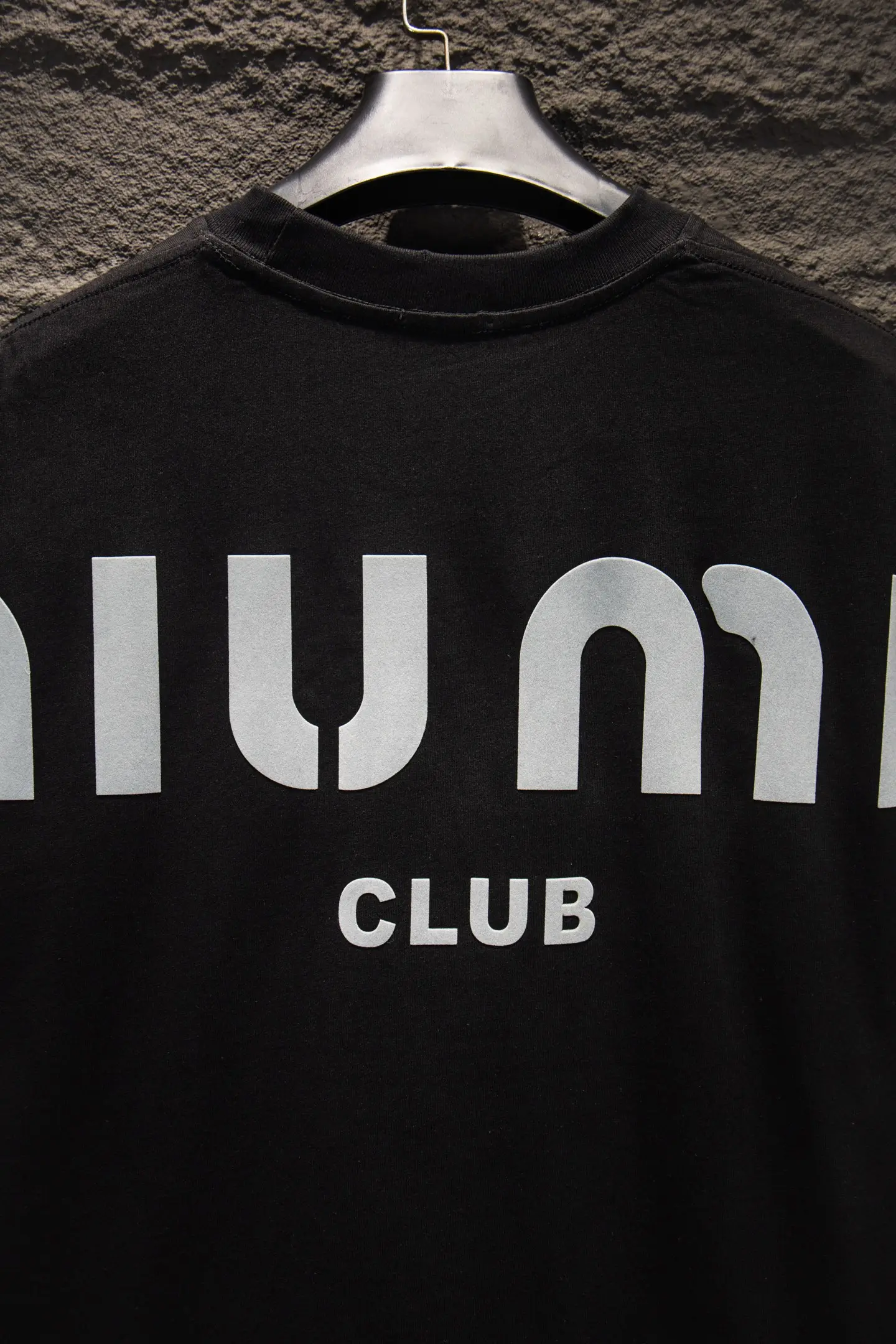 Logo-Print Flocked Cotton-Jersey T-Shirt D11915470 — view 5