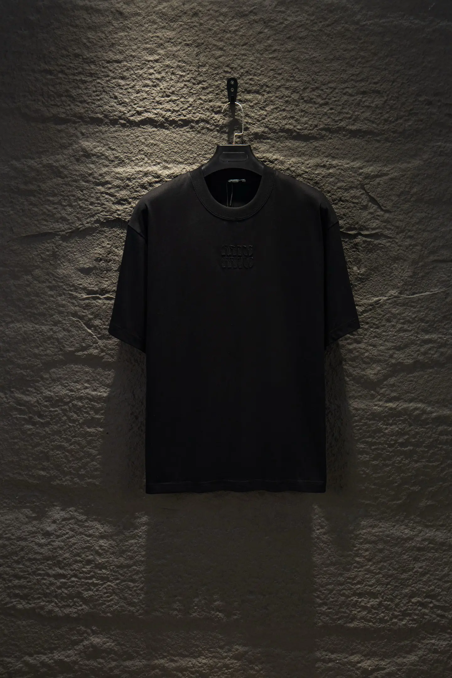 Embroidered Logo Oversized Cotton T-Shirt D11912686