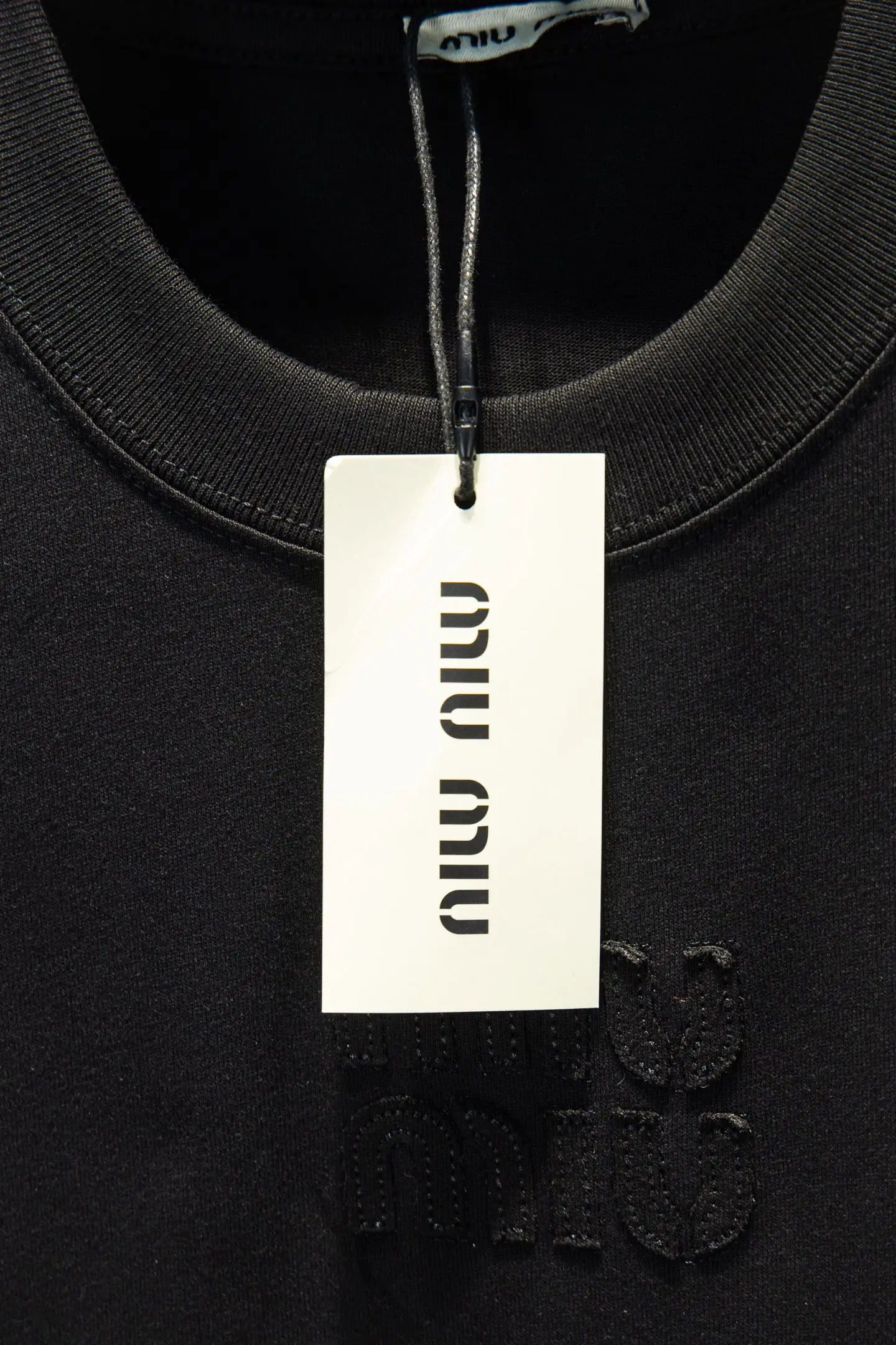 Embroidered Logo Oversized Cotton T-Shirt D11912686 — view 8