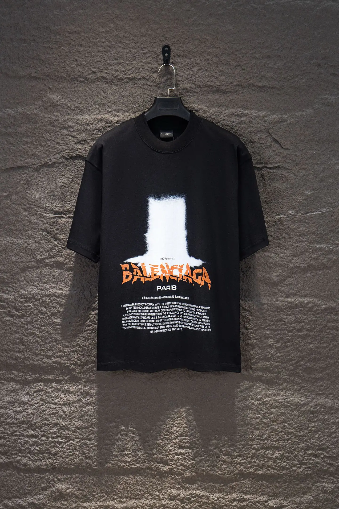 Oversized Graphic Print Cotton T-Shirt D10024253