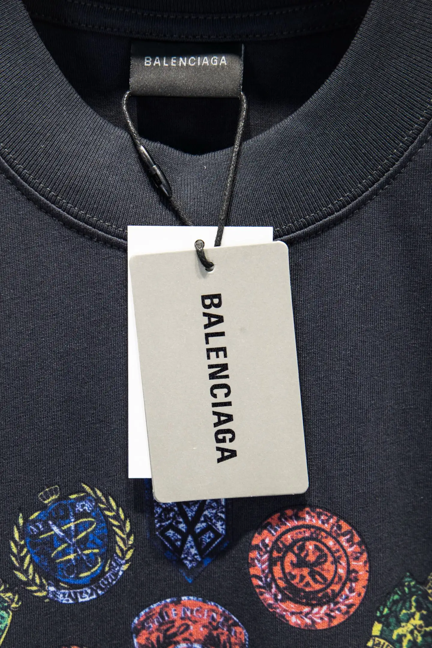 Oversized Graphic Print Cotton T-Shirt D10524227 — view 9