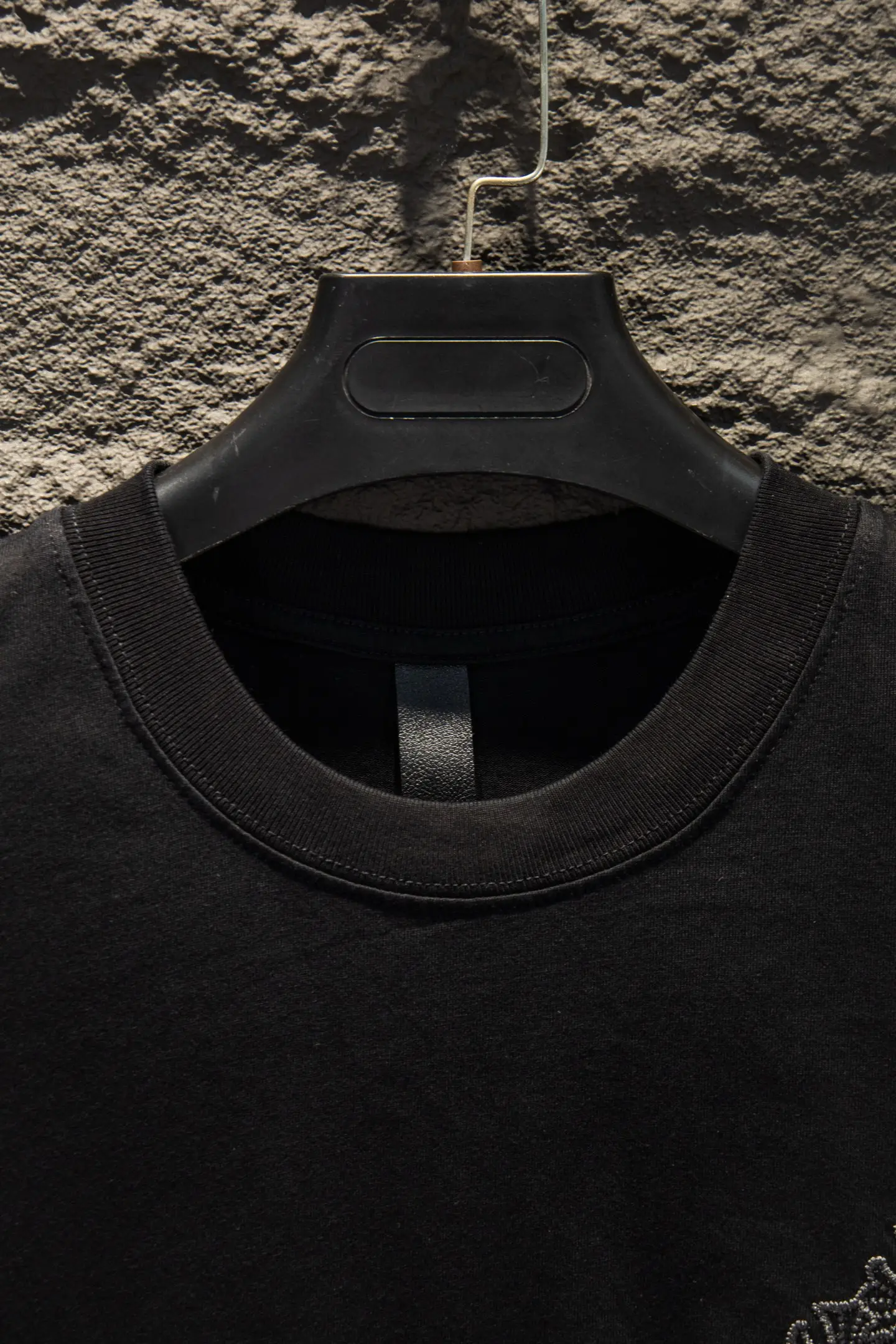 Embroidered Oversized Washed Cotton T-Shirt D11524223 — view 3