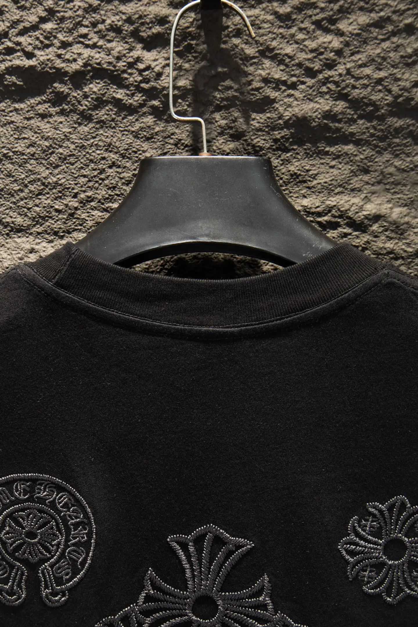 Embroidered Oversized Washed Cotton T-Shirt D11524223 — view 6
