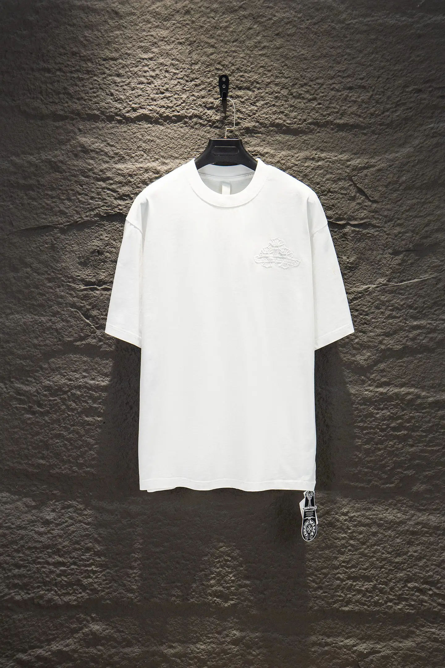 Embroidered Oversized Cotton T-Shirt D11524224