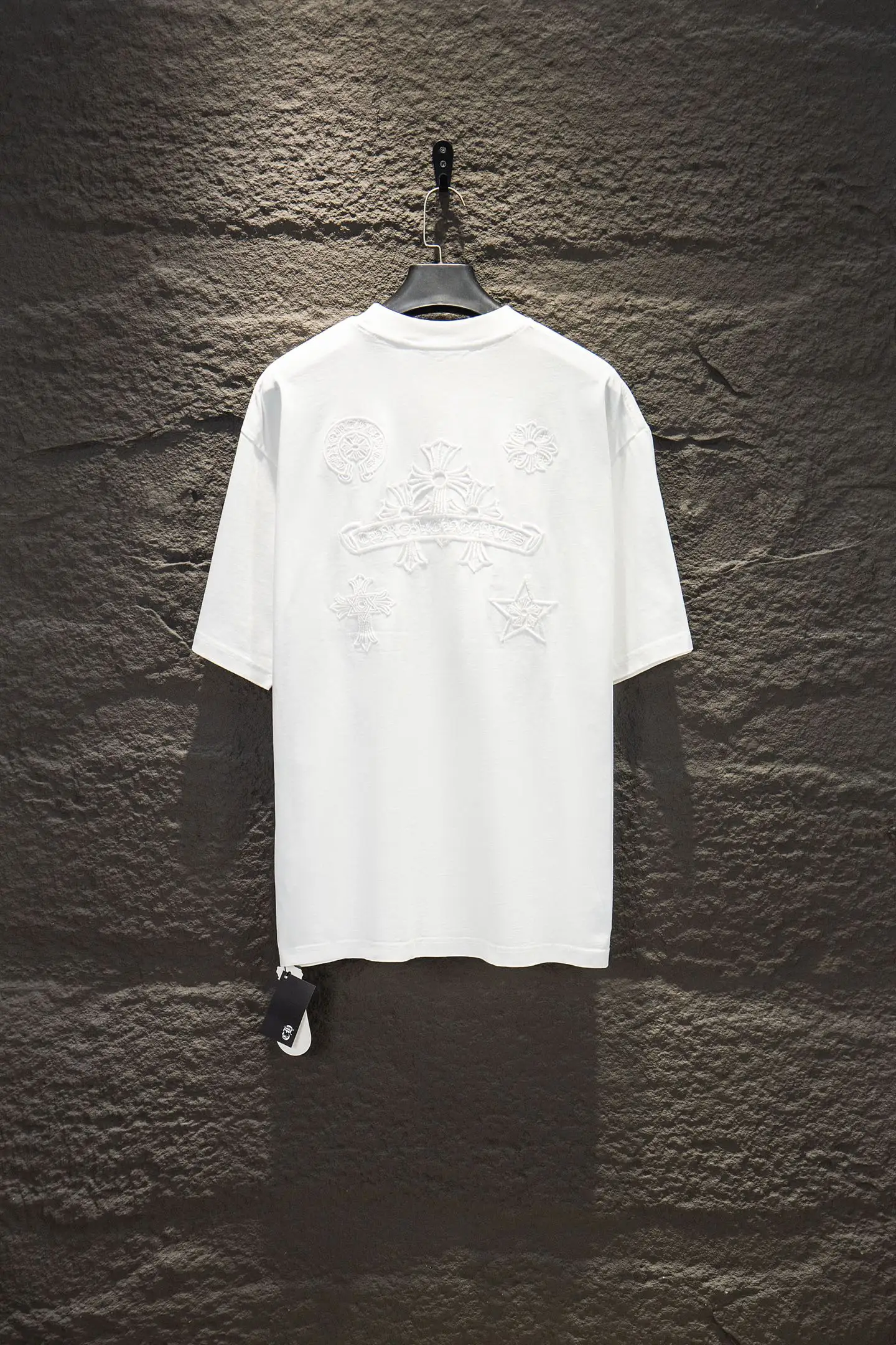 Embroidered Oversized Cotton T-Shirt D11524224 — view 2