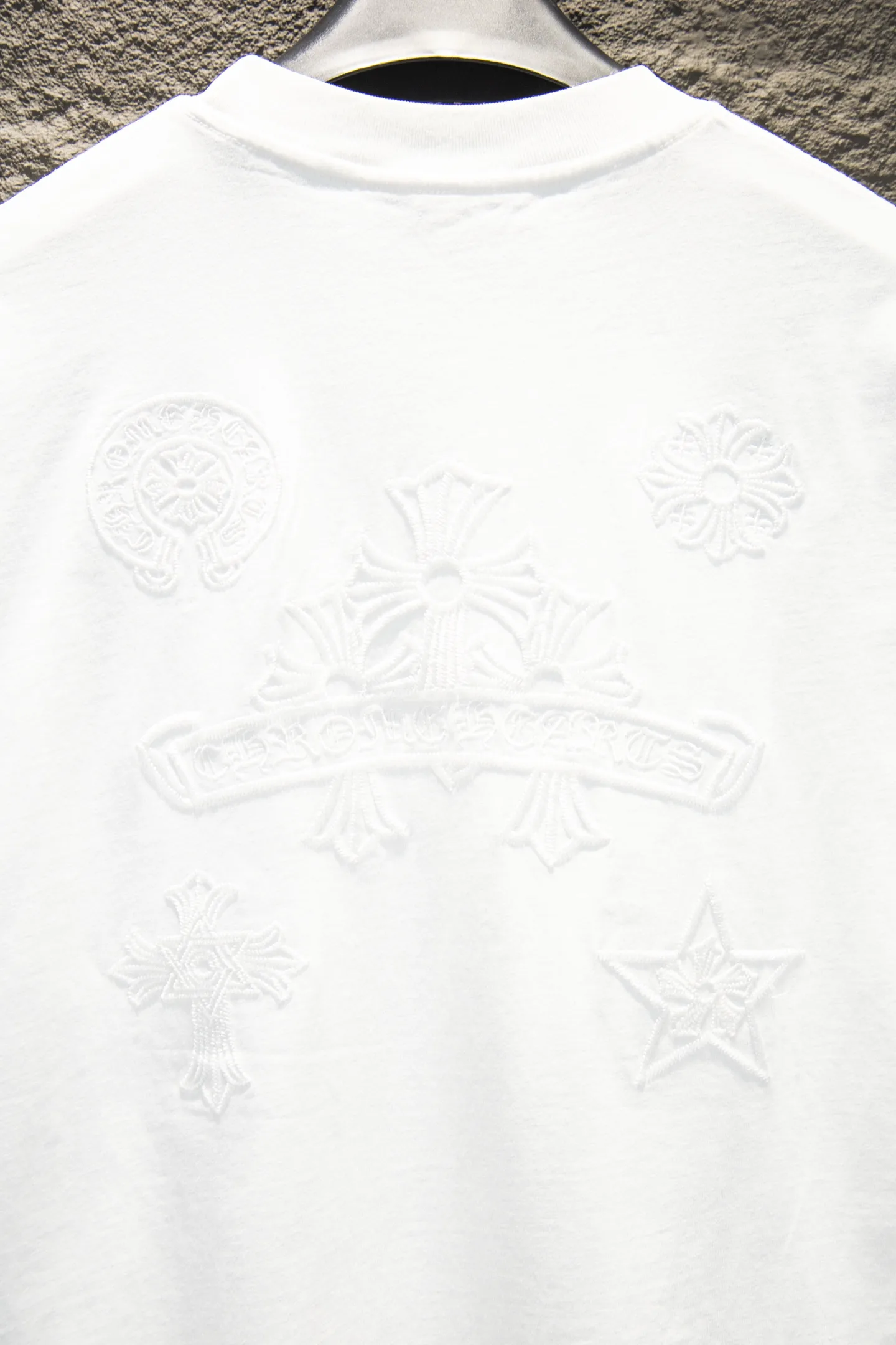 Embroidered Oversized Cotton T-Shirt D11524224 — view 5