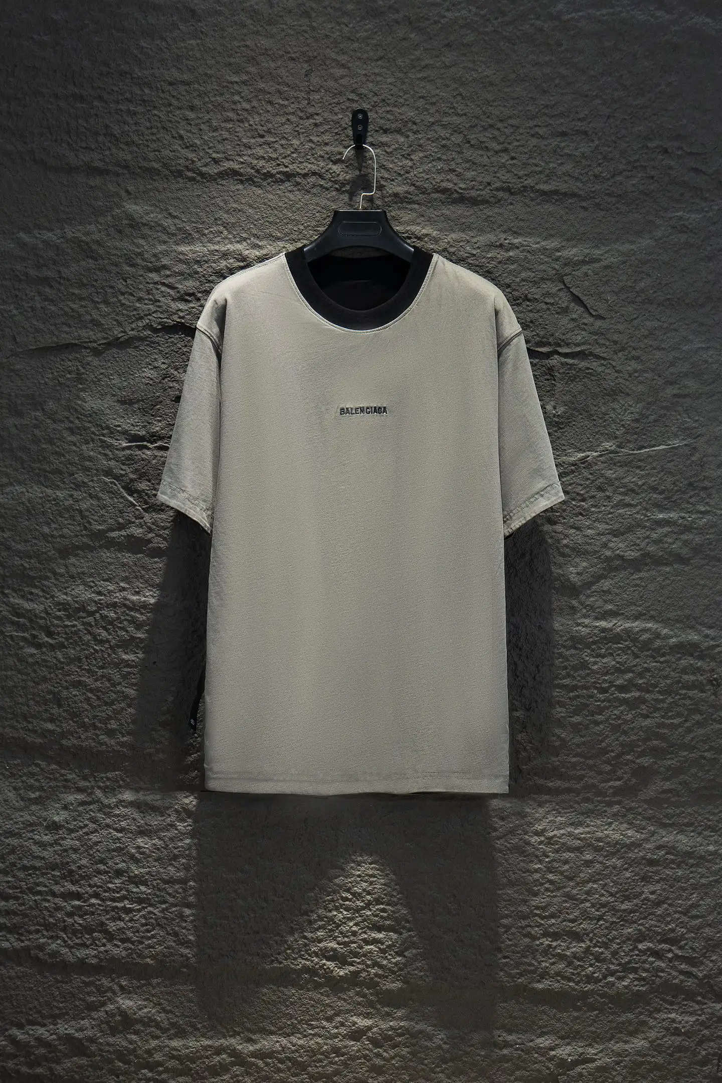Reversible Embroidered Oversized T-Shirt D12524228 — view 4