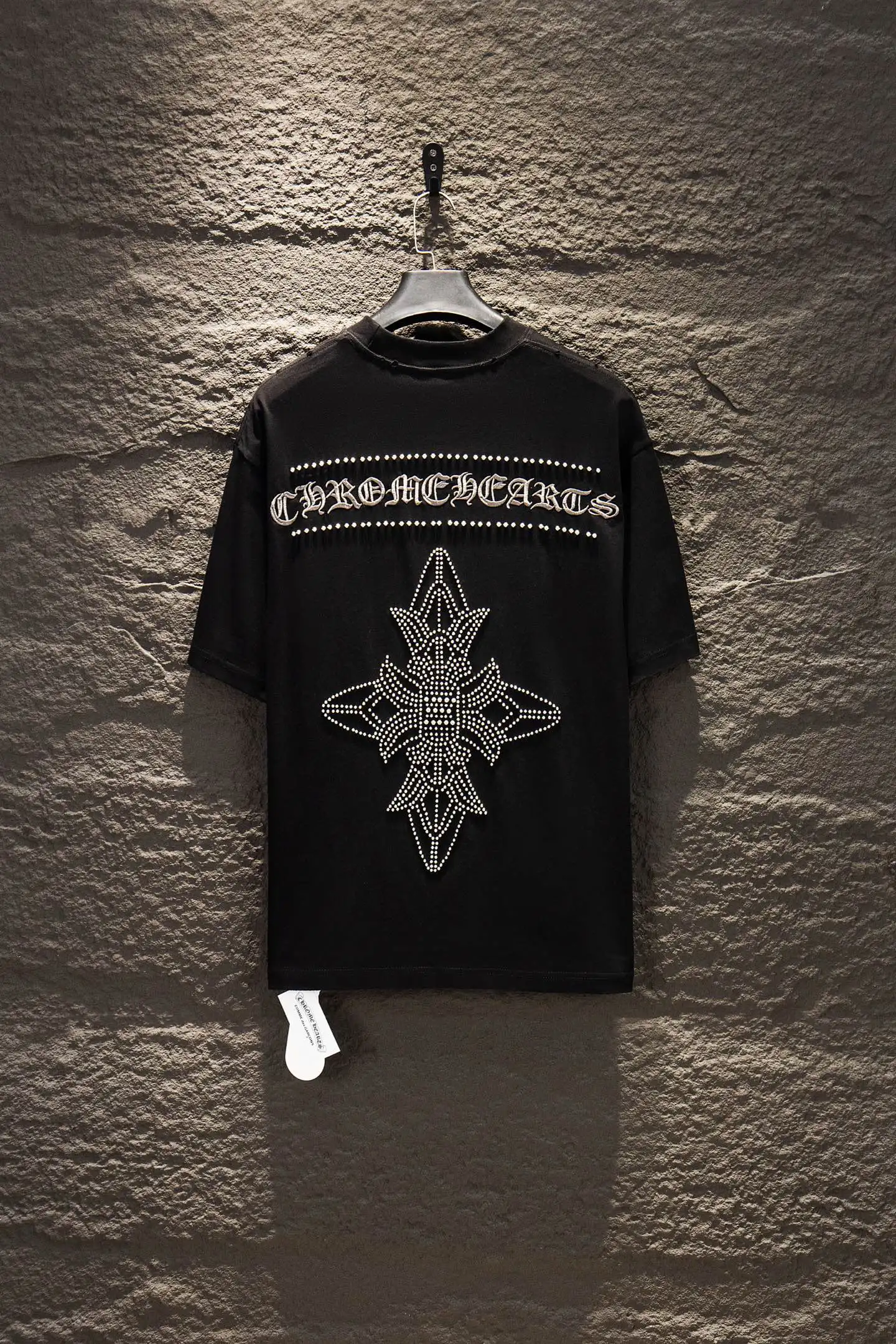 Embroidered Oversized Cotton T-Shirt D12924221 — view 2