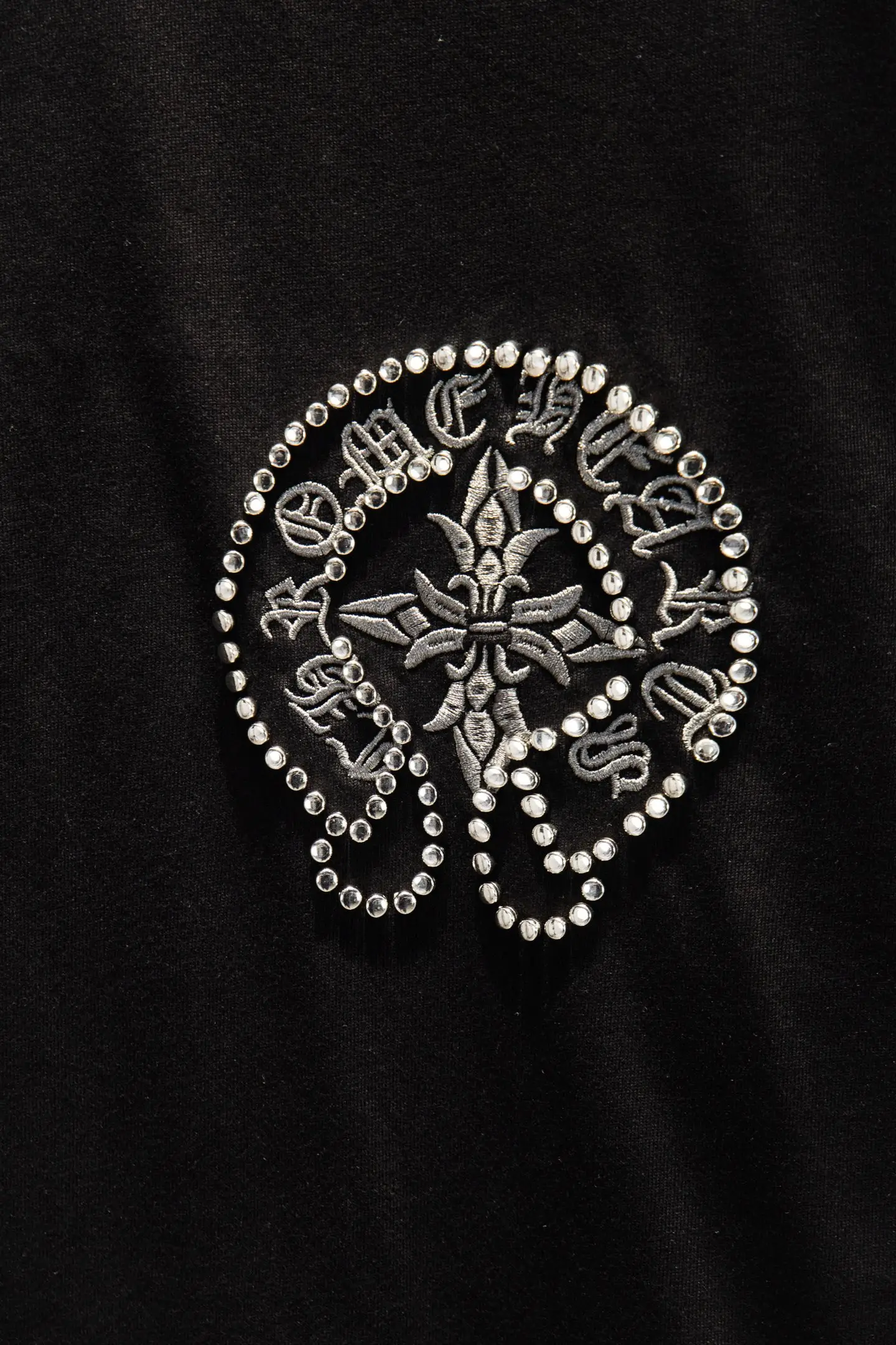 Embroidered Oversized Cotton T-Shirt D12924221 — view 4