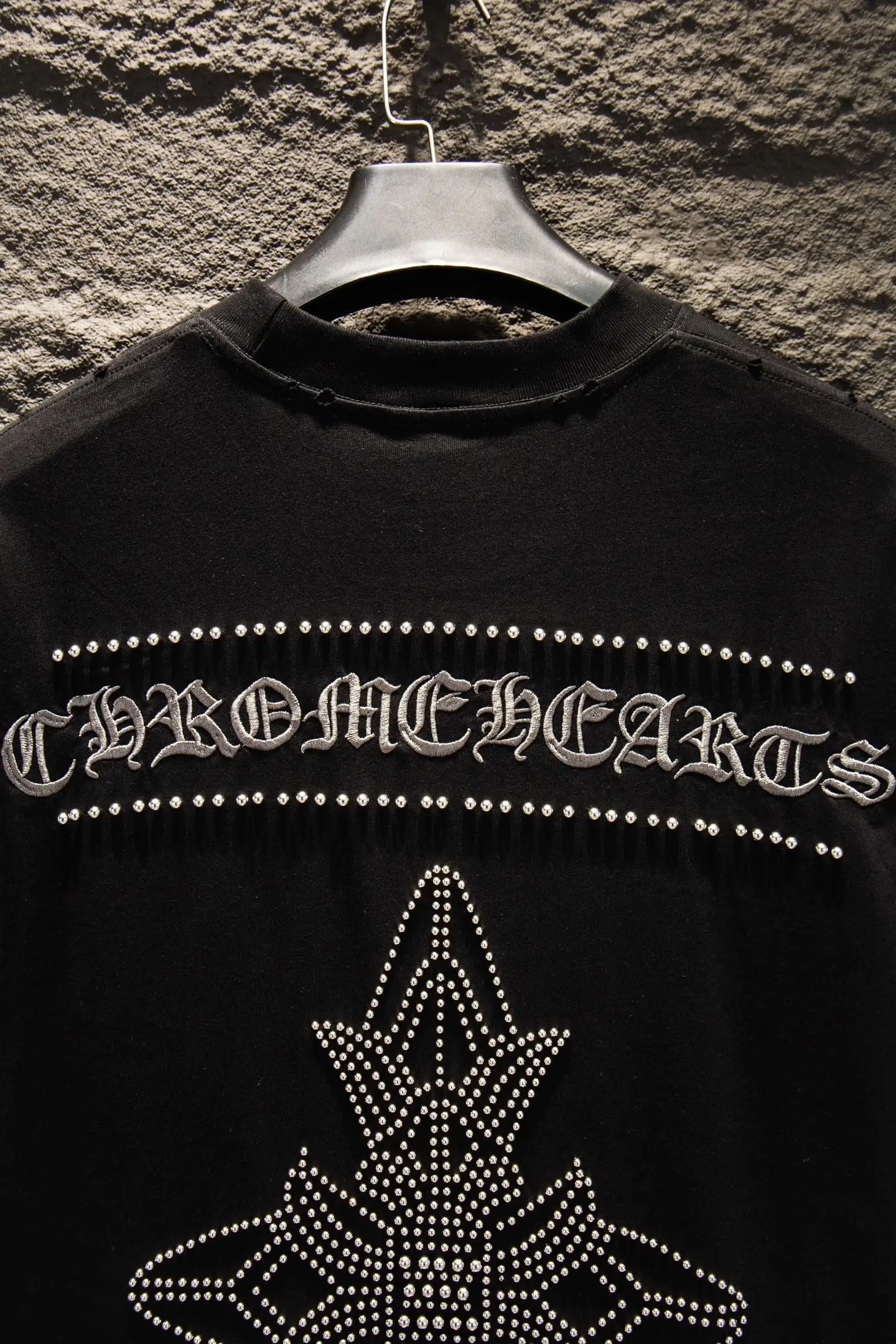 Embroidered Oversized Cotton T-Shirt D12924221 — view 6