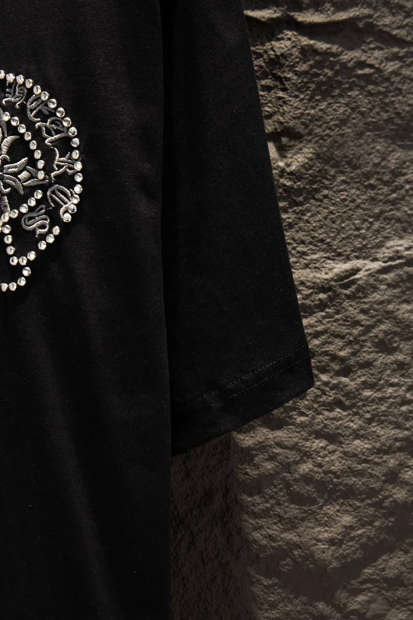 Embroidered Oversized Cotton T-Shirt D12924221 — view 7