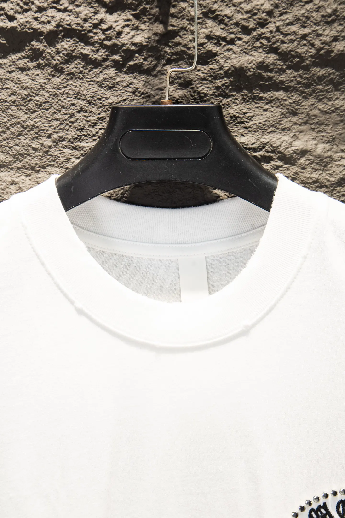 Embroidered Oversized Cotton T-Shirt D12924220 — view 3