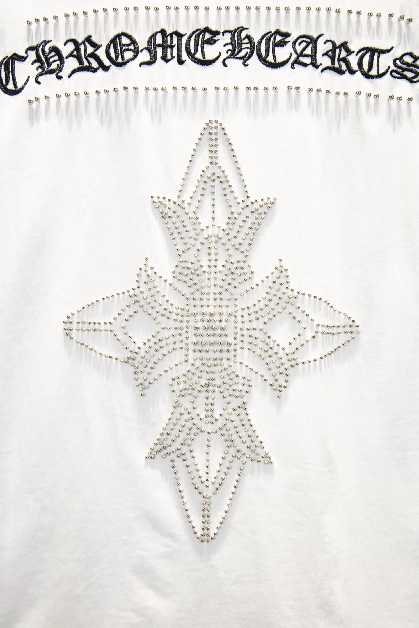 Embroidered Oversized Cotton T-Shirt D12924220 — view 5