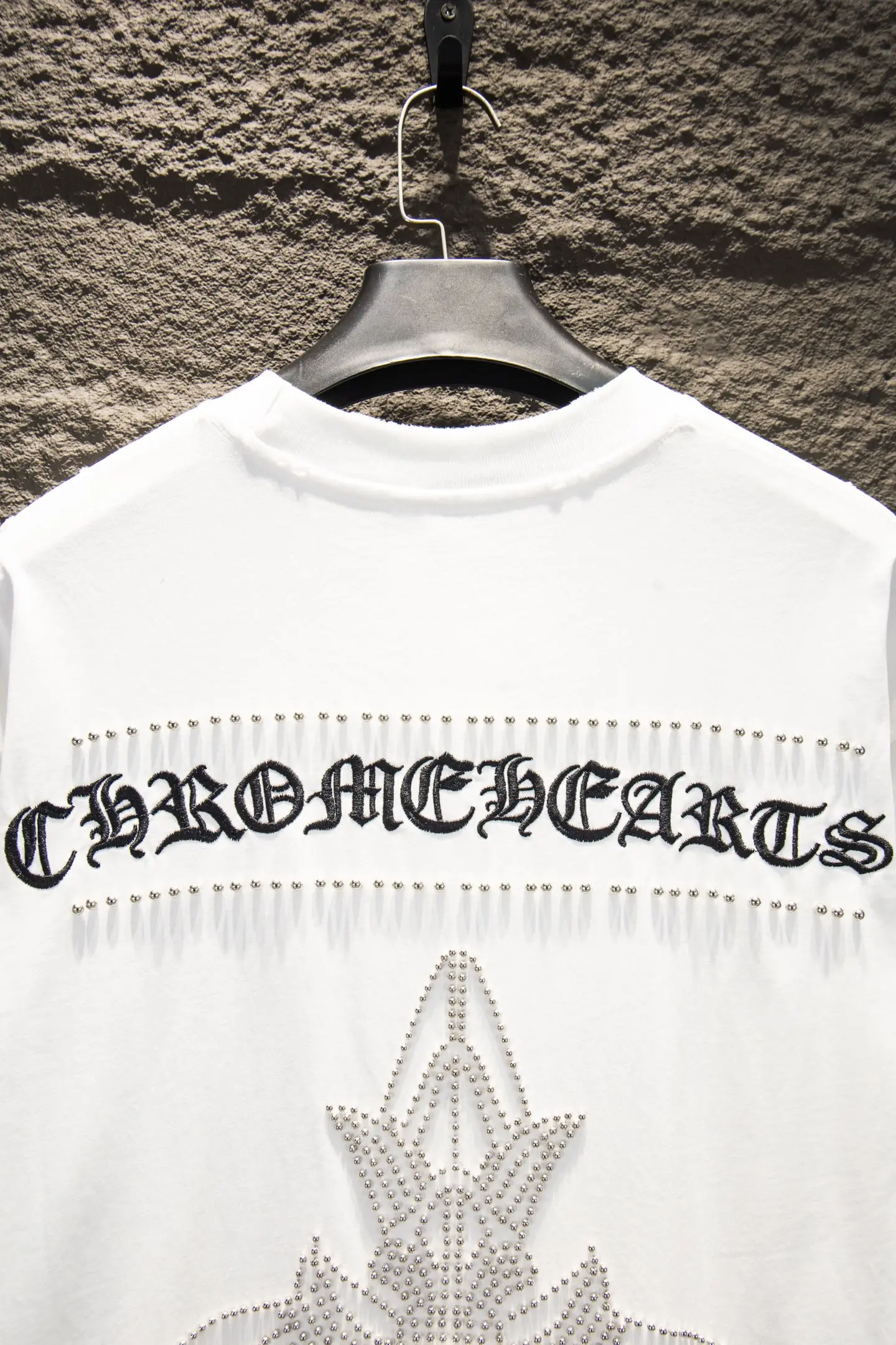 Embroidered Oversized Cotton T-Shirt D12924220 — view 6