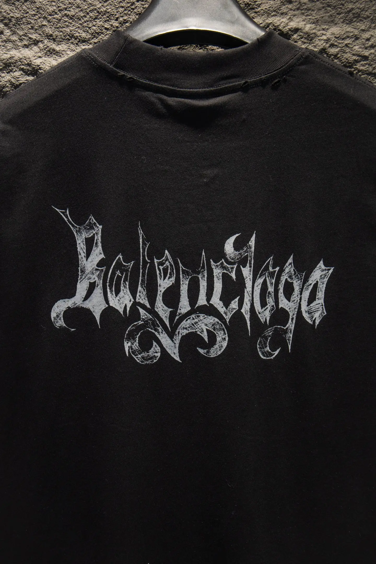 Oversized Distressed Logo T-Shirt D9924225 — view 5