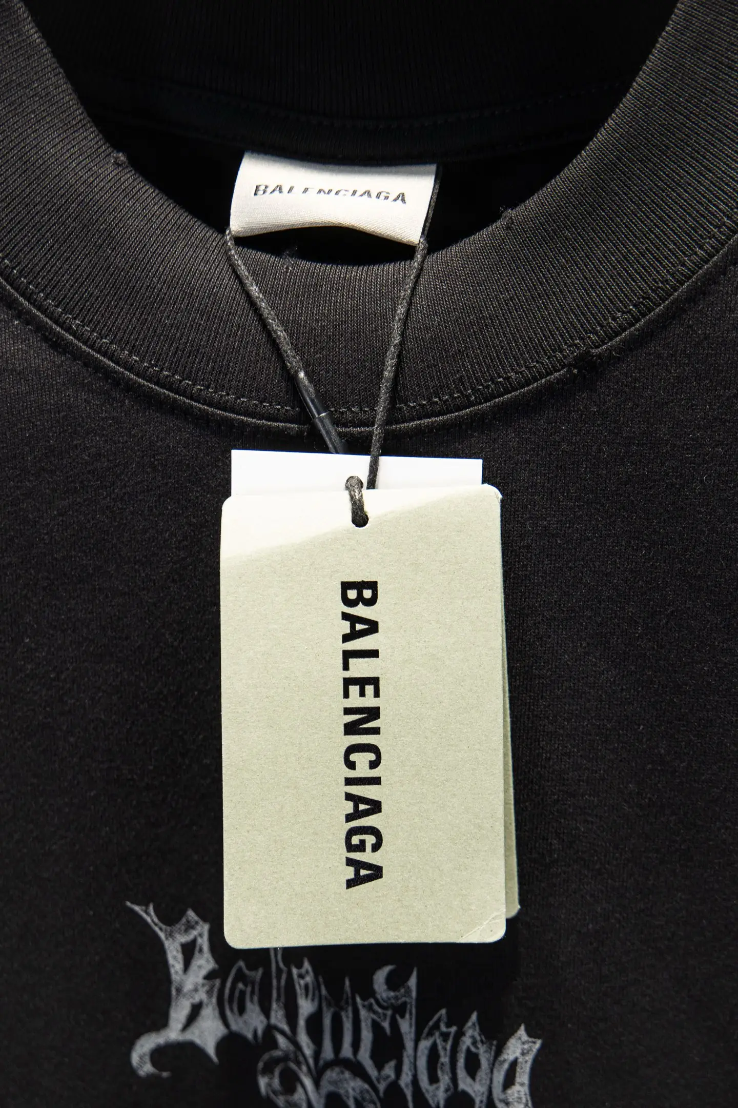 Oversized Distressed Logo T-Shirt D9924225 — view 8