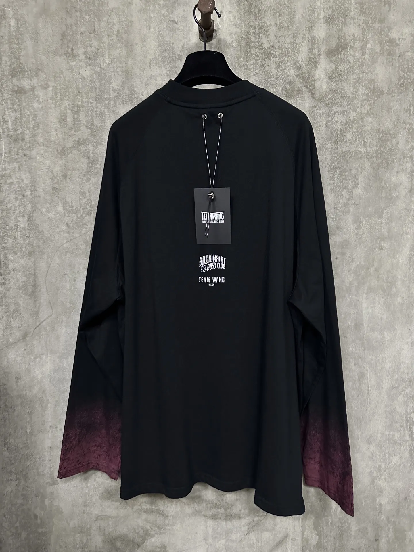 TEAM WANG design x BBC Gradient Long-Sleeve T-Shirt D16012349 — view 2