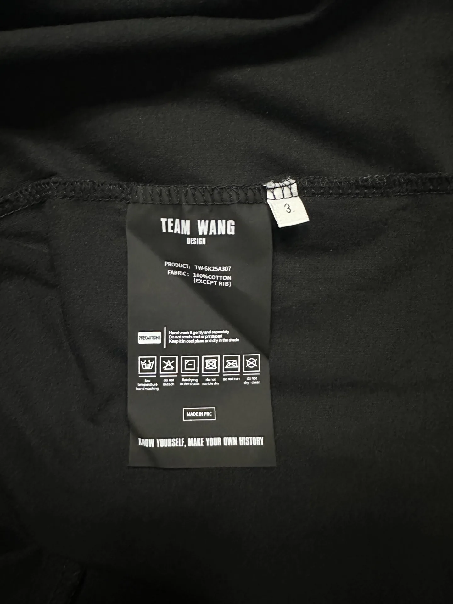 TEAM WANG design x BBC Gradient Long-Sleeve T-Shirt D16012349 — view 9