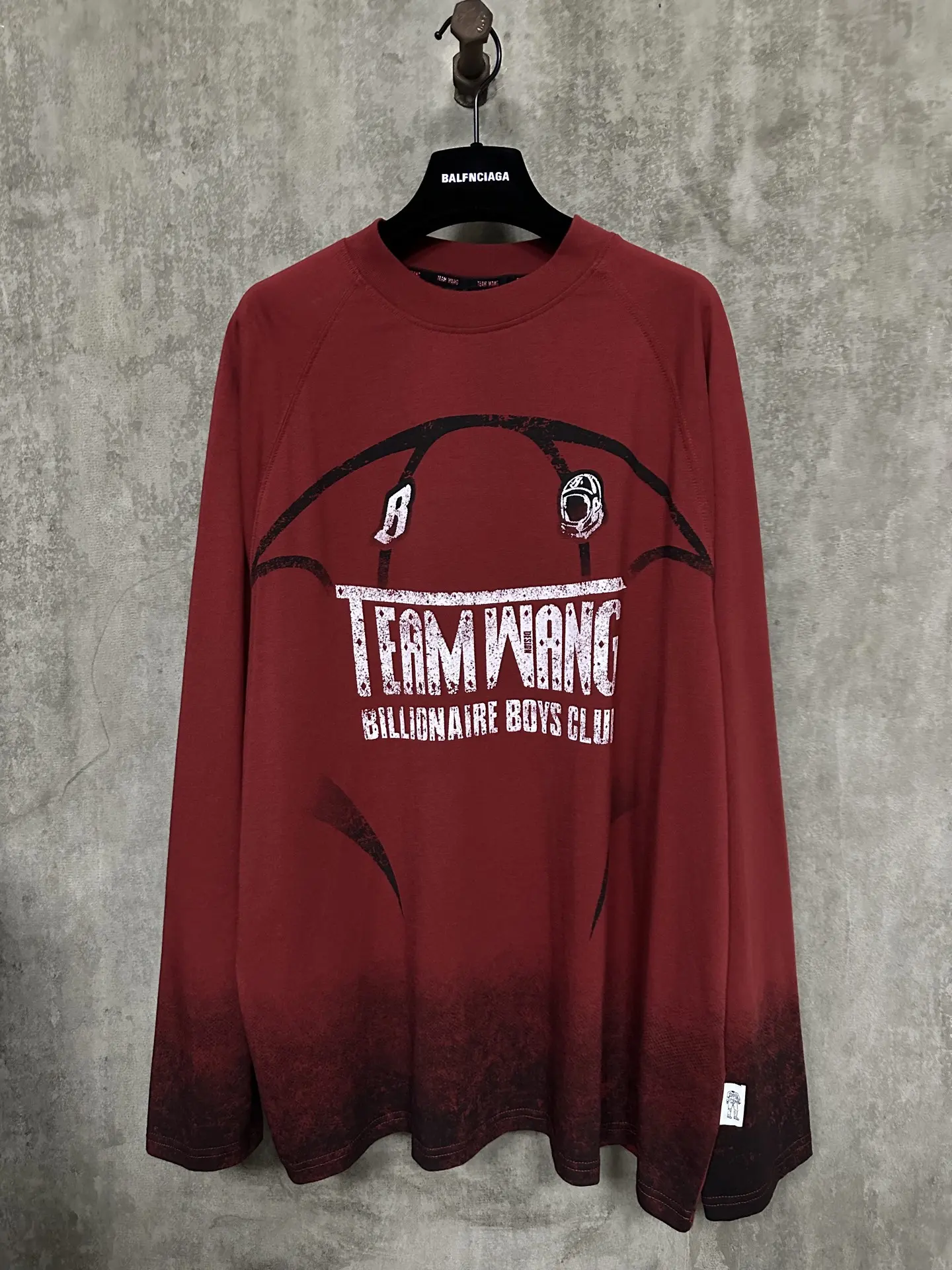 Team Wang x BBC Gradient Long-Sleeve T-Shirt D16012351