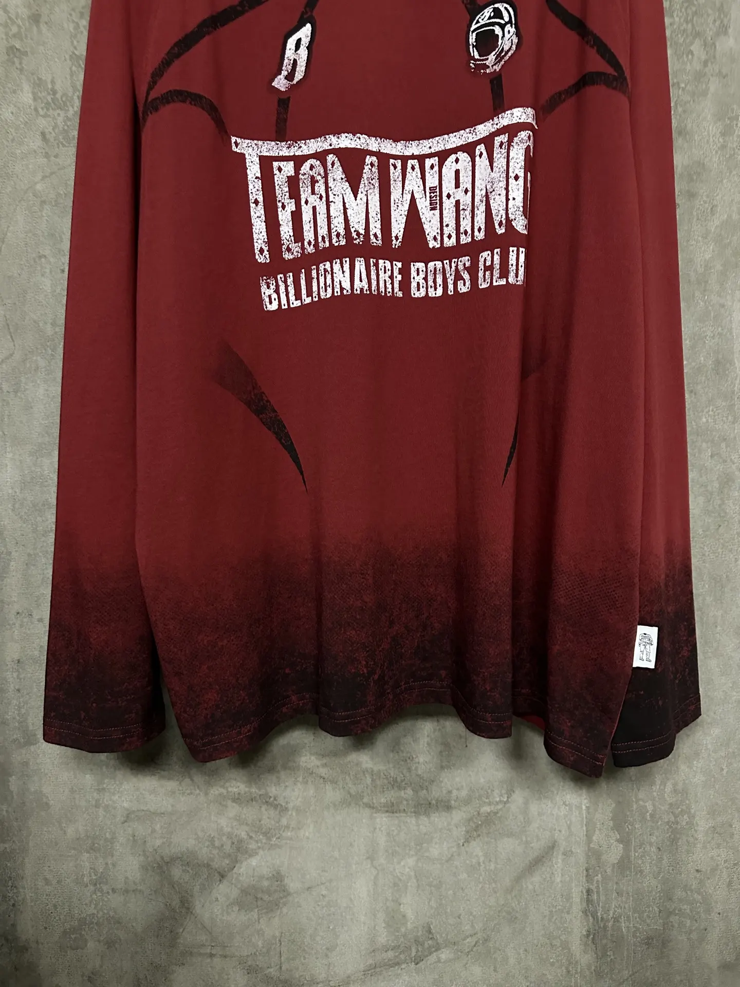 Team Wang x BBC Gradient Long-Sleeve T-Shirt D16012351 — view 4